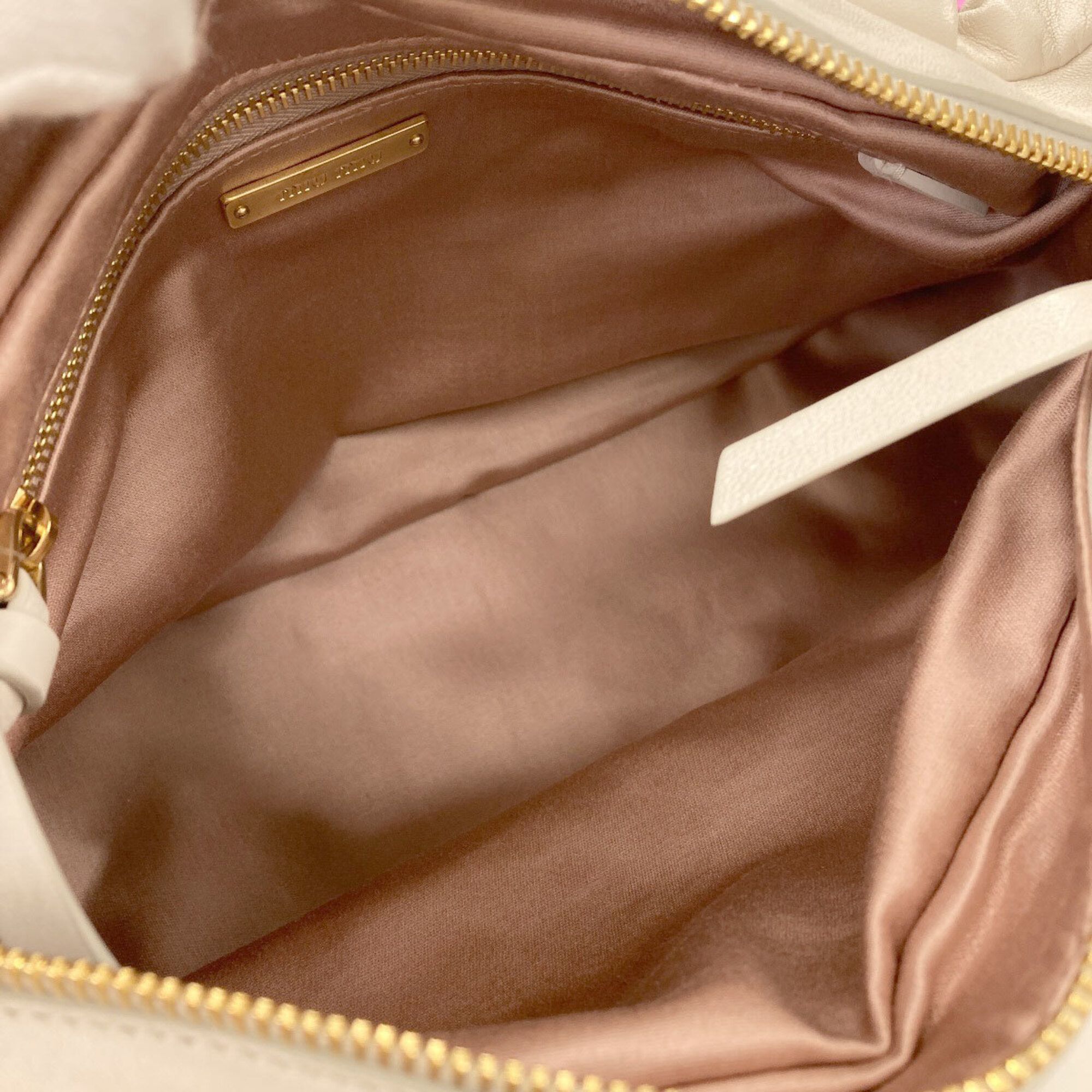 Miu Miu Leather Handbag (Pre-Owned) - Miu Miu - Modalova