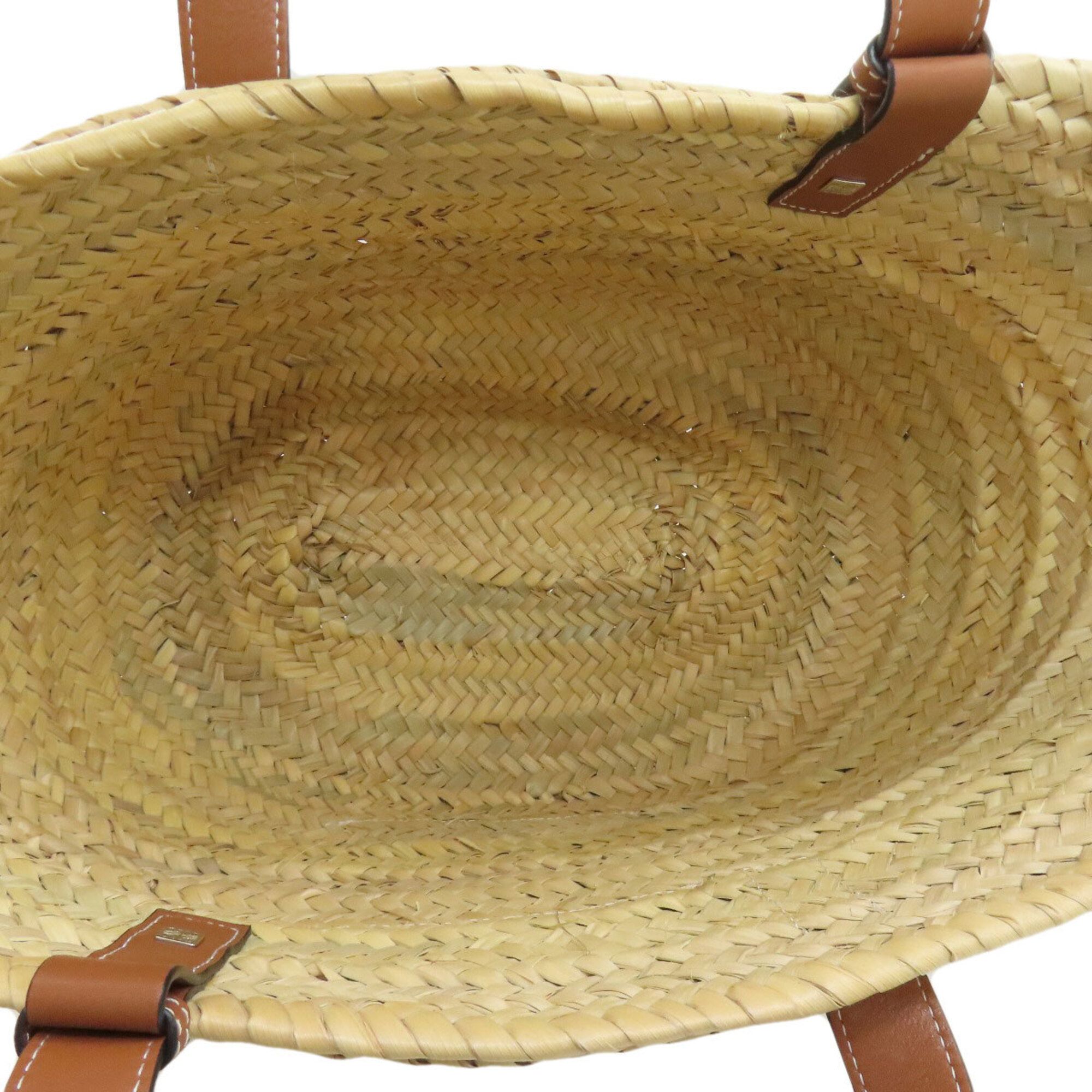 Raffia Basket Tote Bag (Pre-Owned) - Loewe - Modalova