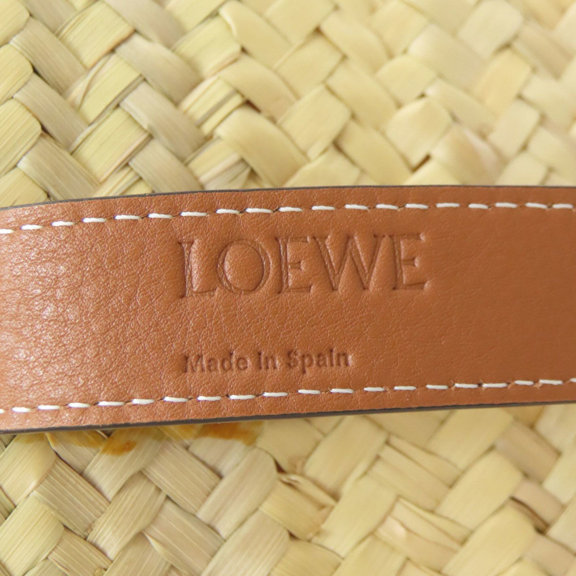 Raffia Basket Tote Bag (Pre-Owned) - Loewe - Modalova