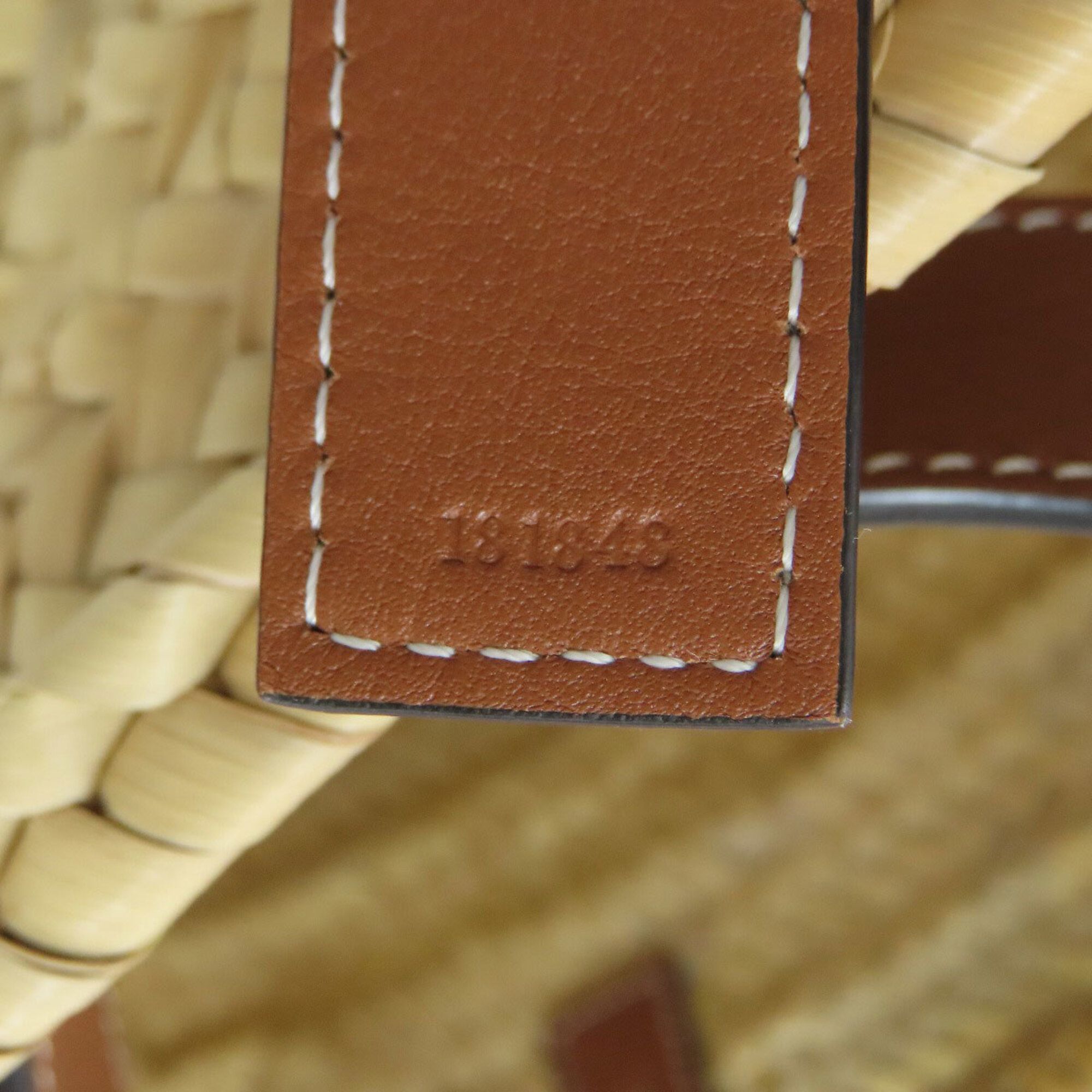 Raffia Basket Tote Bag (Pre-Owned) - Loewe - Modalova
