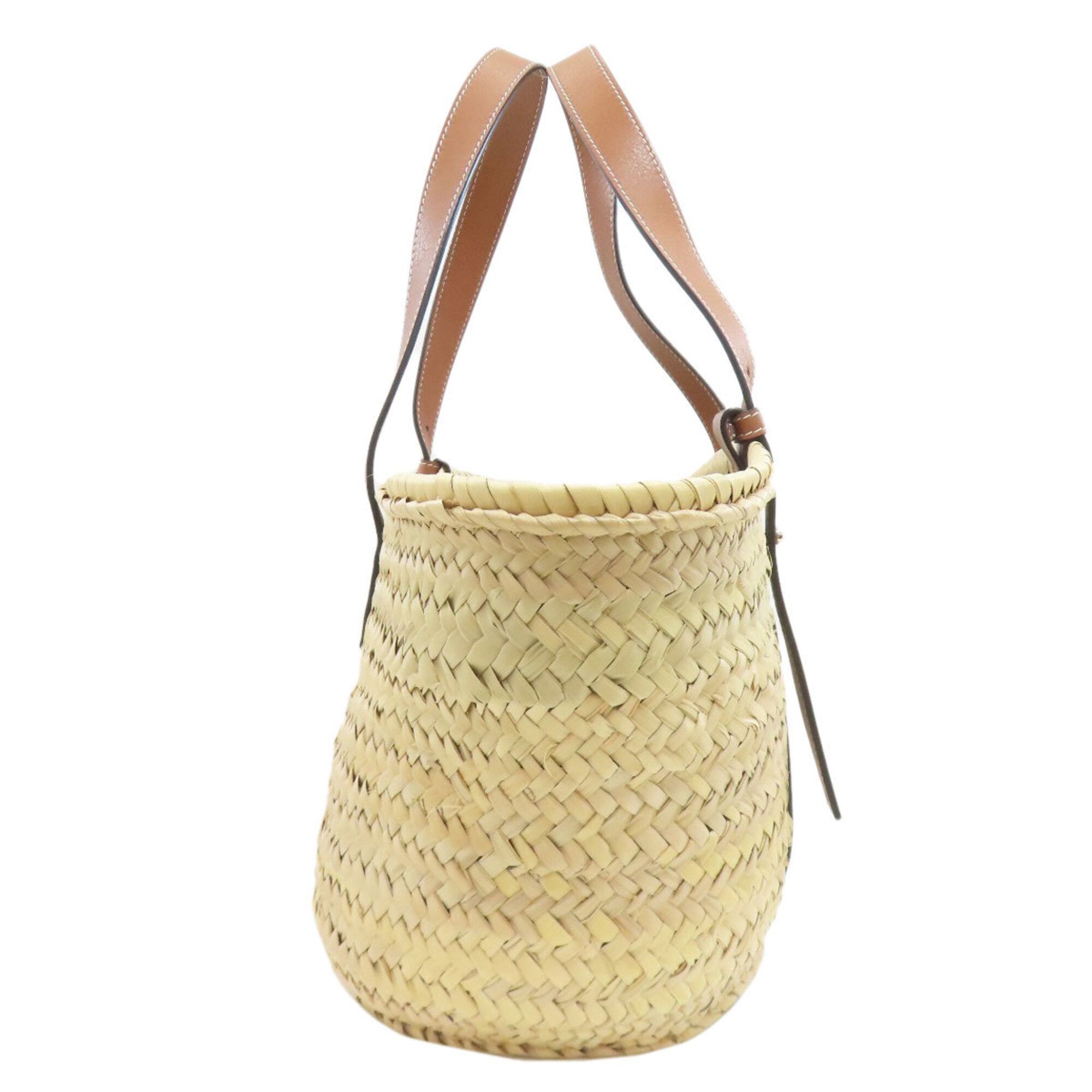 Raffia Basket Tote Bag (Pre-Owned) - Loewe - Modalova