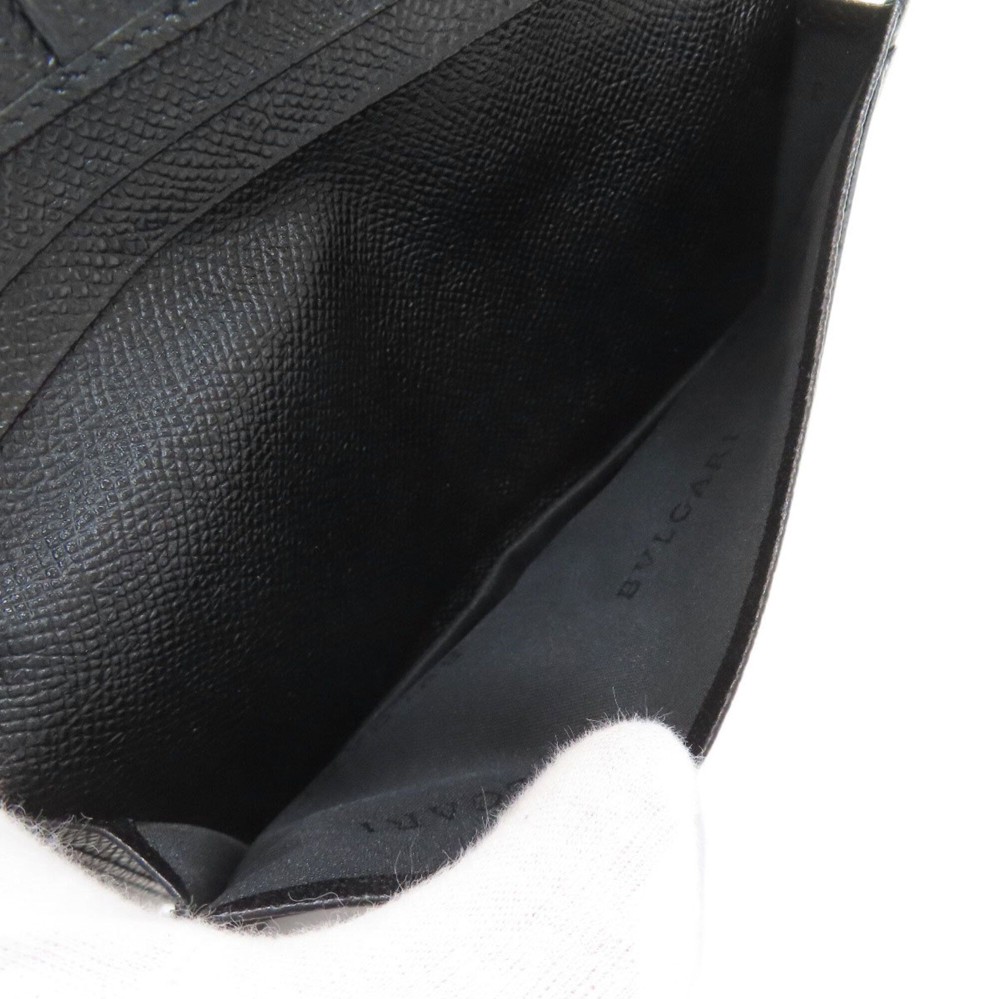 Leather Long Wallet (Bi-Fold) (Pre-Owned) - Bvlgari - Modalova