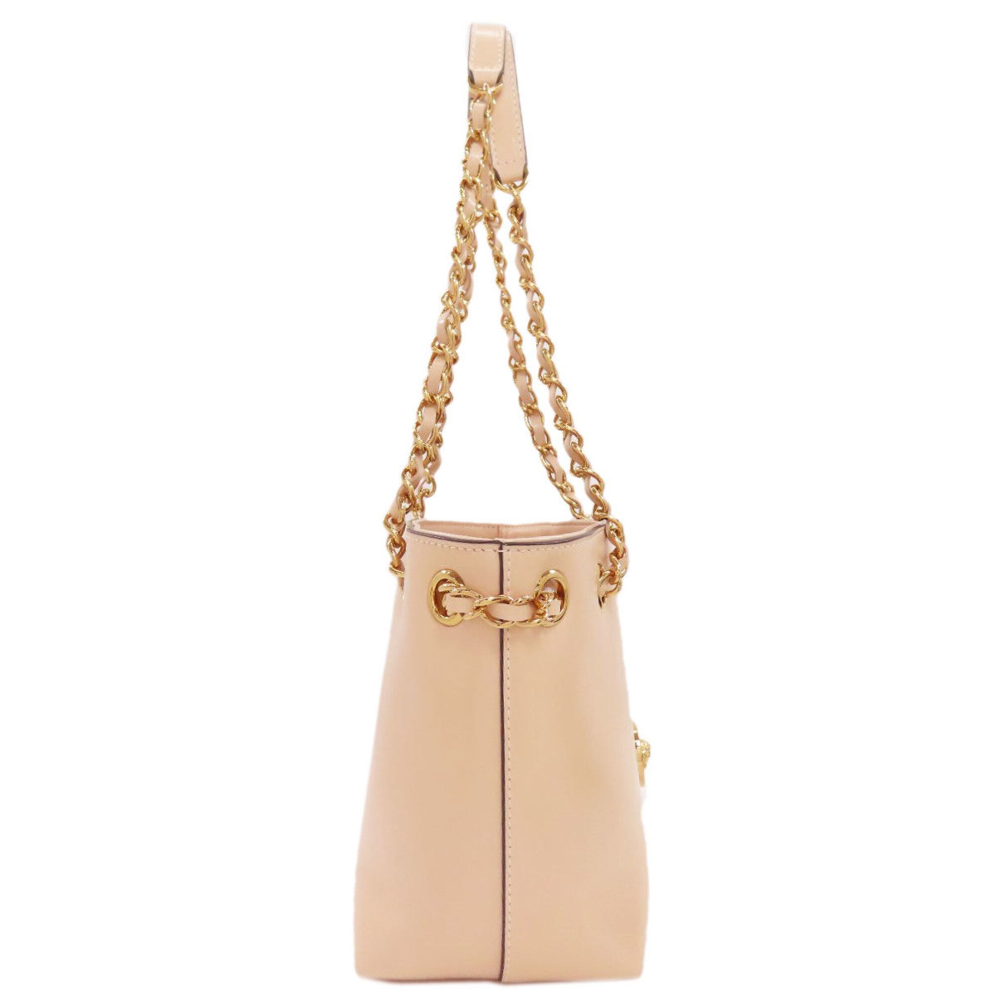 Leather Shoulder Bag (Pre-Owned) - Versace - Modalova