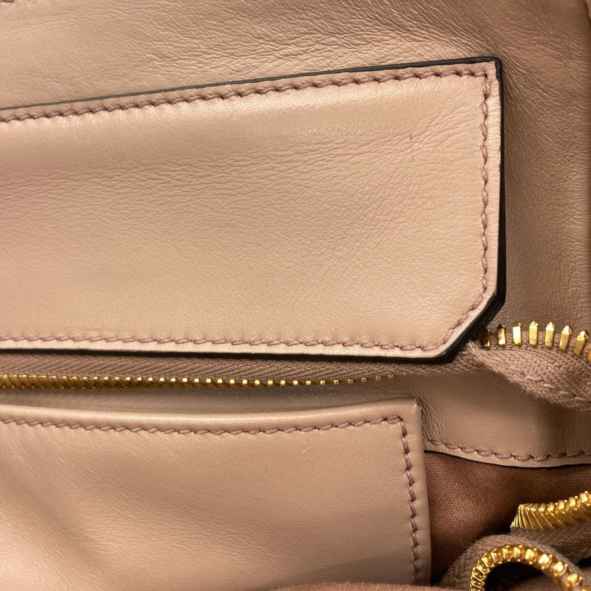 Leather Tote Bag (Pre-Owned) - Miu Miu - Modalova