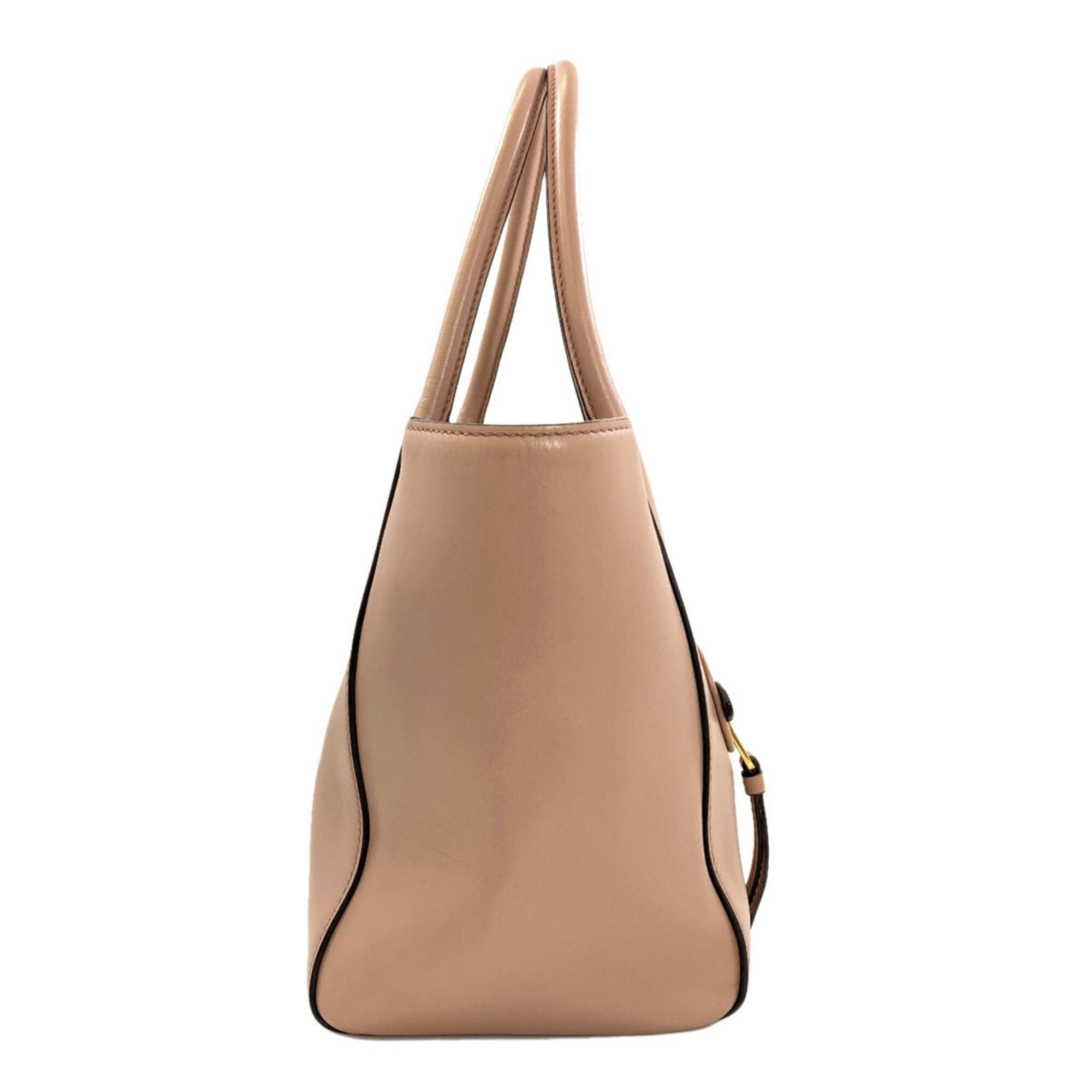 Leather Tote Bag (Pre-Owned) - Miu Miu - Modalova