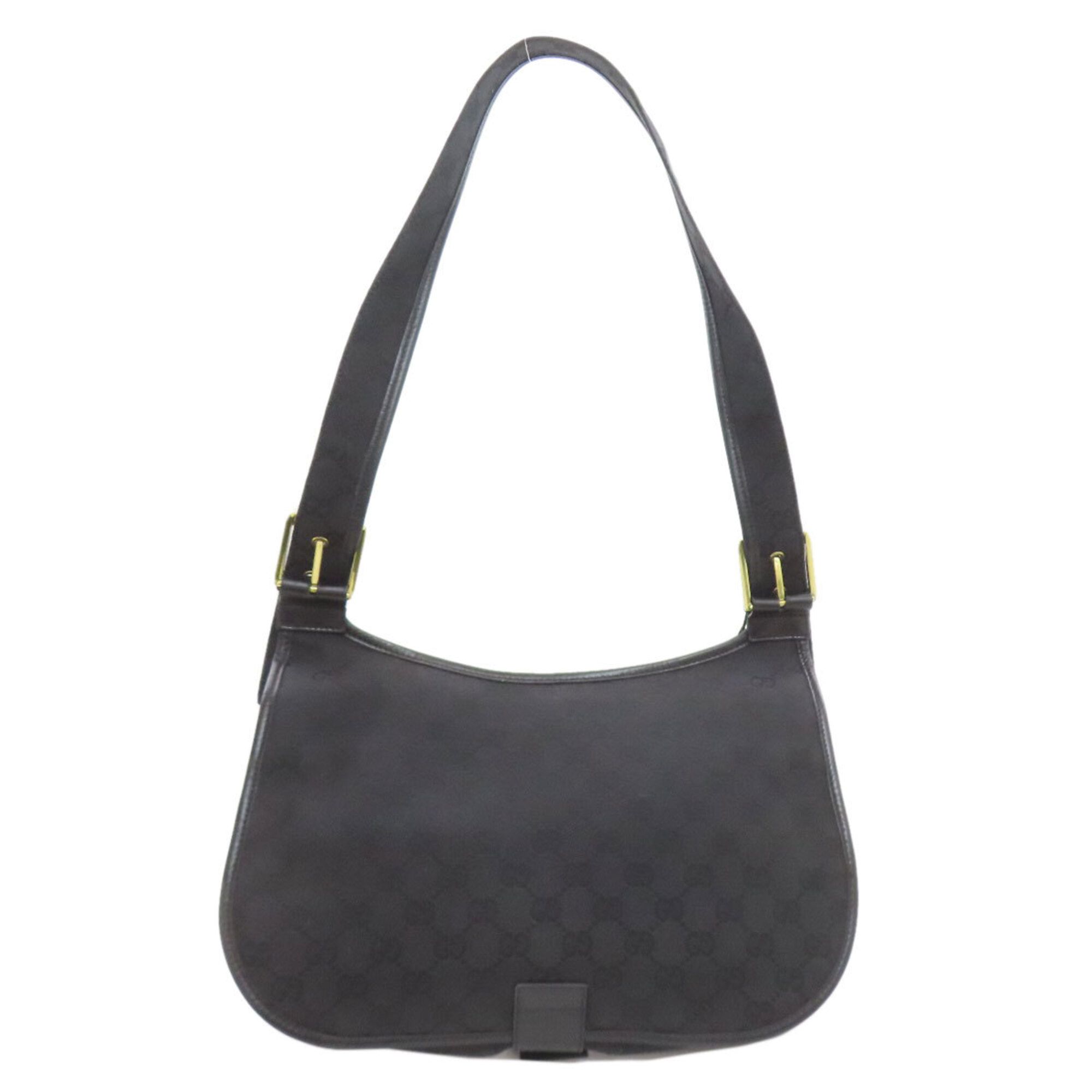 Canvas Shoulder Bag (Pre-Owned) - Gucci - Modalova