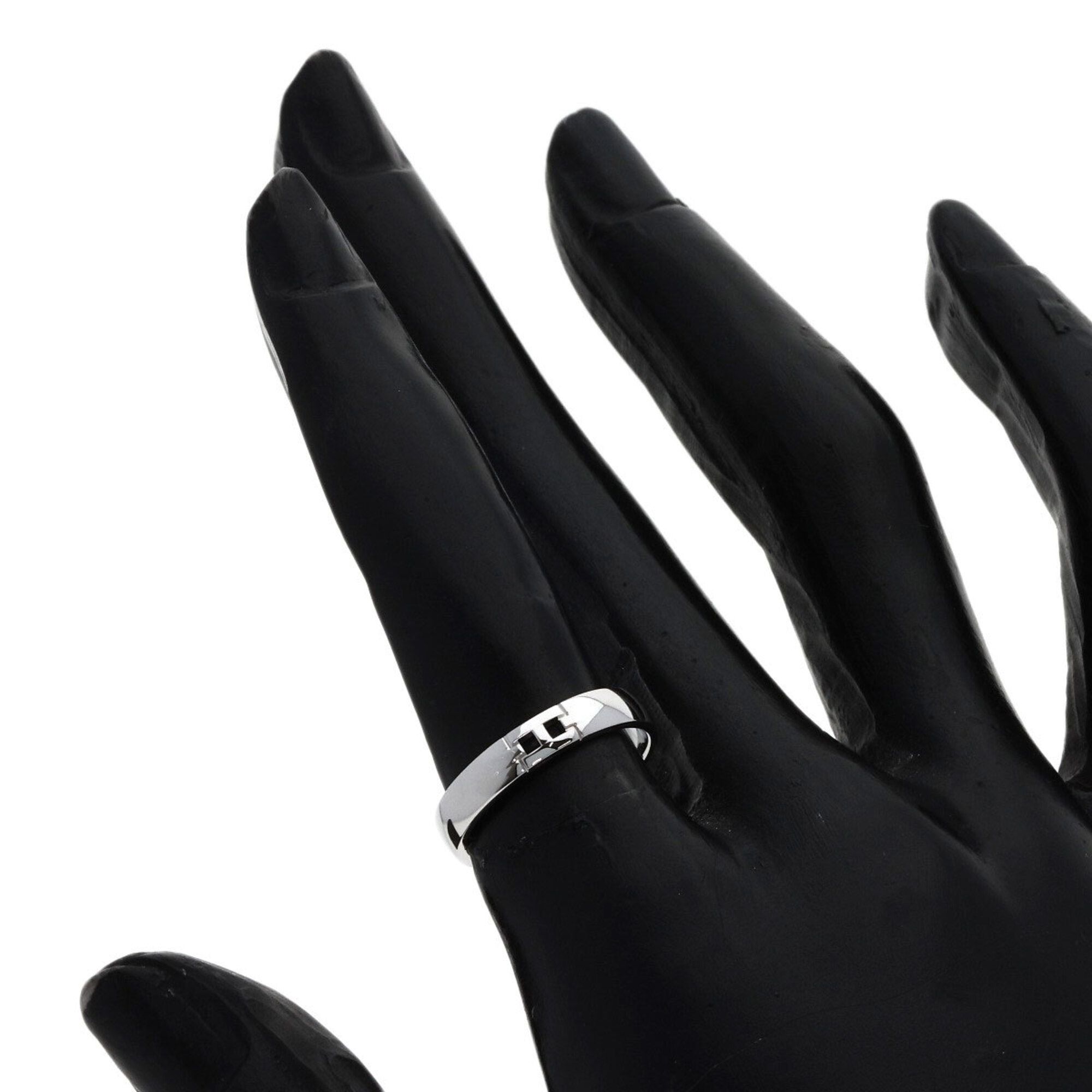 White Gold (18K) Band Ring (Pre-Owned) - Hermes - Modalova