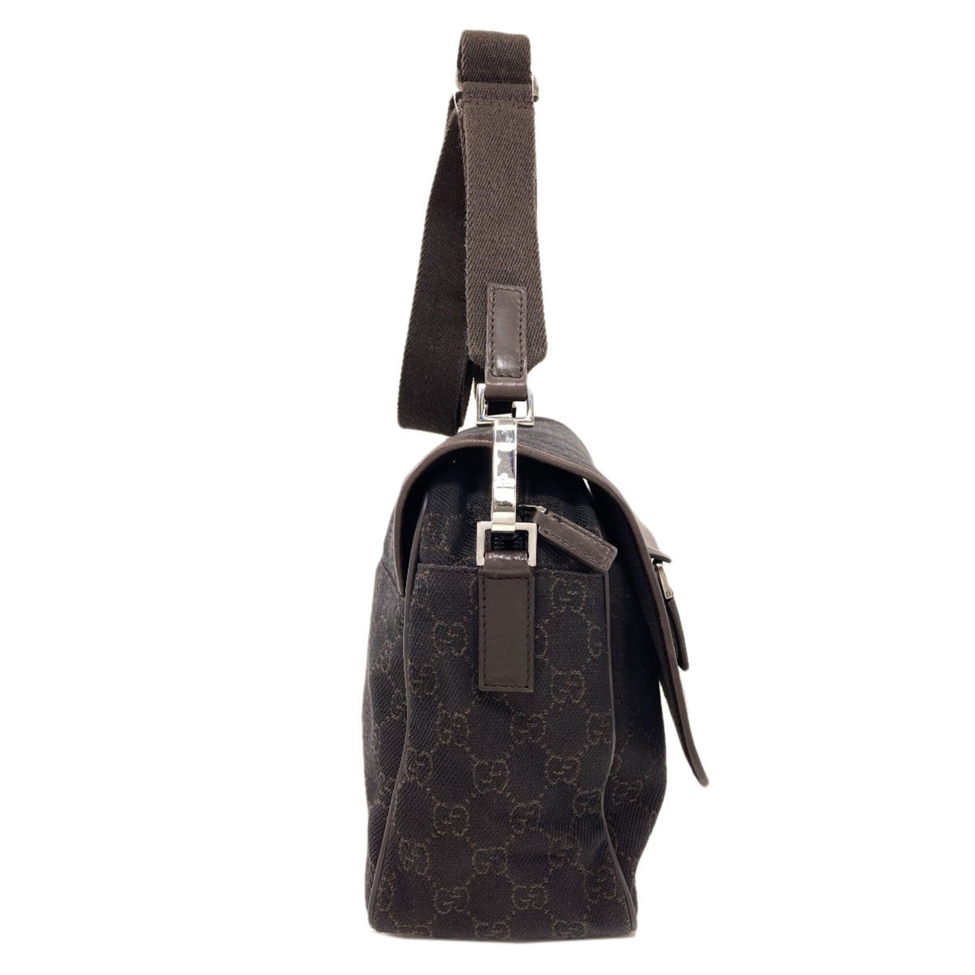 Canvas Shoulder Bag (Pre-Owned) - Gucci - Modalova