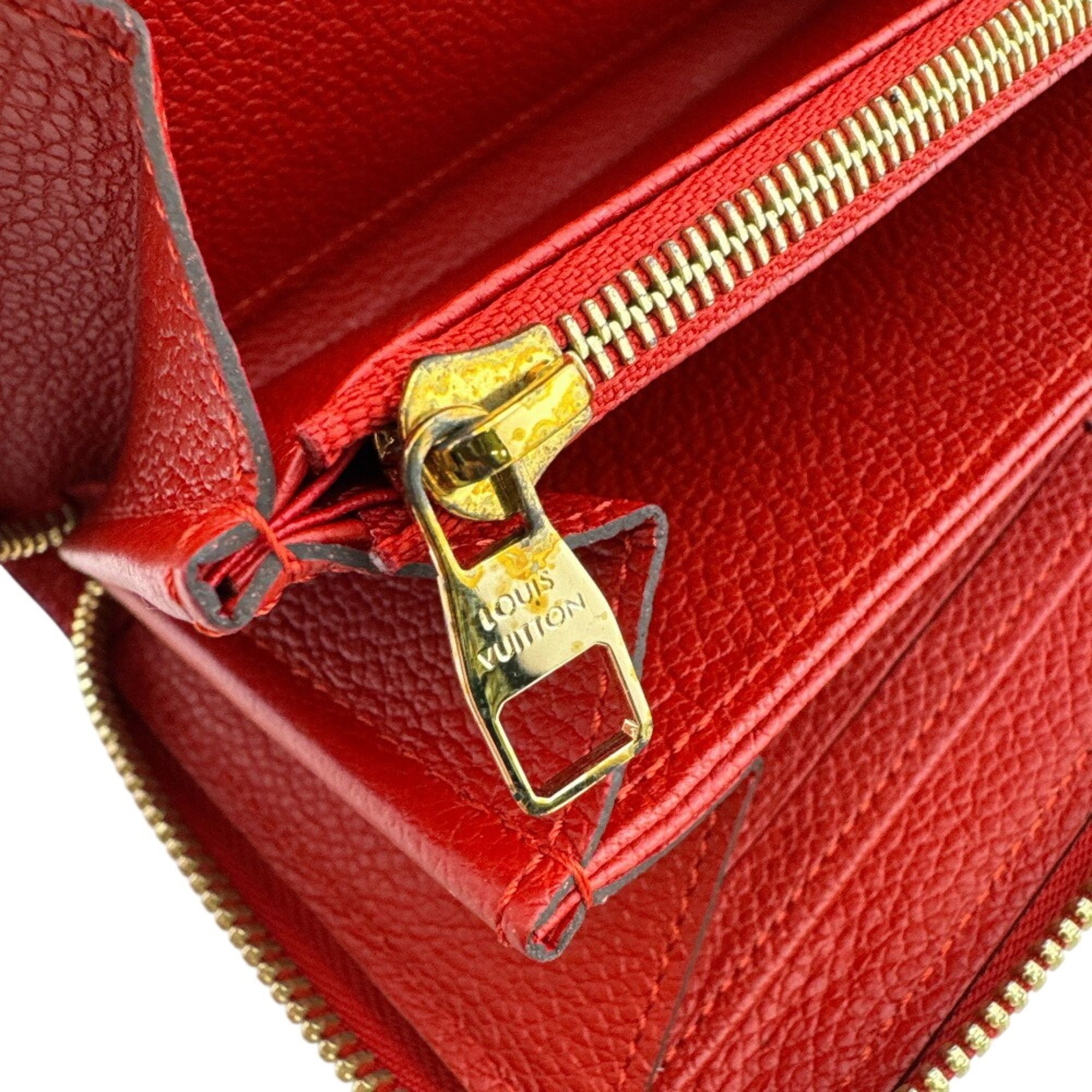 Empreinte Monogram Empreinte Leather Long Wallet (Bi-Fold) (Pre-Owned) - Louis Vuitton - Modalova