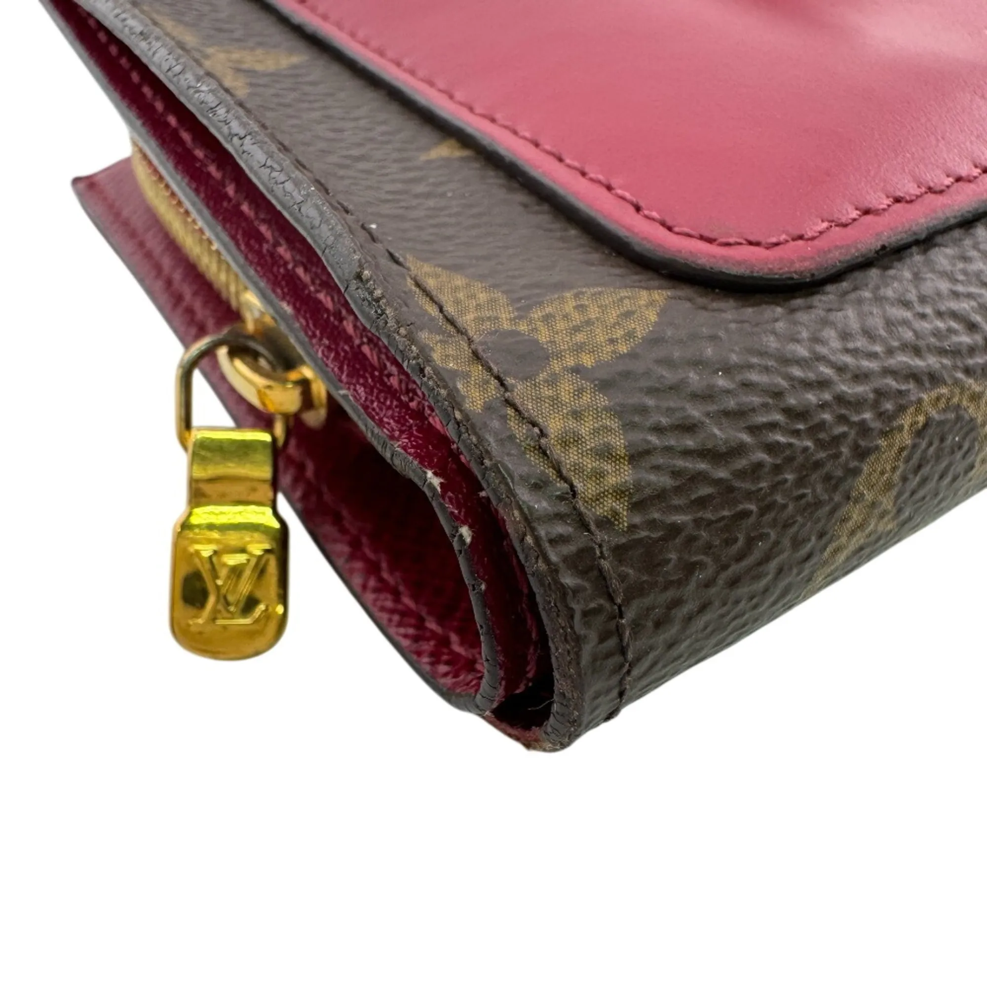 Monogram Leather Wallet (Bi-Fold) (Pre-Owned) - Louis Vuitton - Modalova