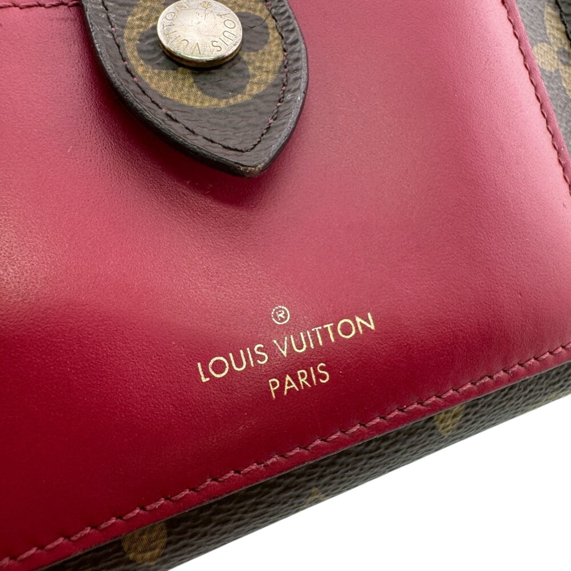 Monogram Leather Wallet (Bi-Fold) (Pre-Owned) - Louis Vuitton - Modalova