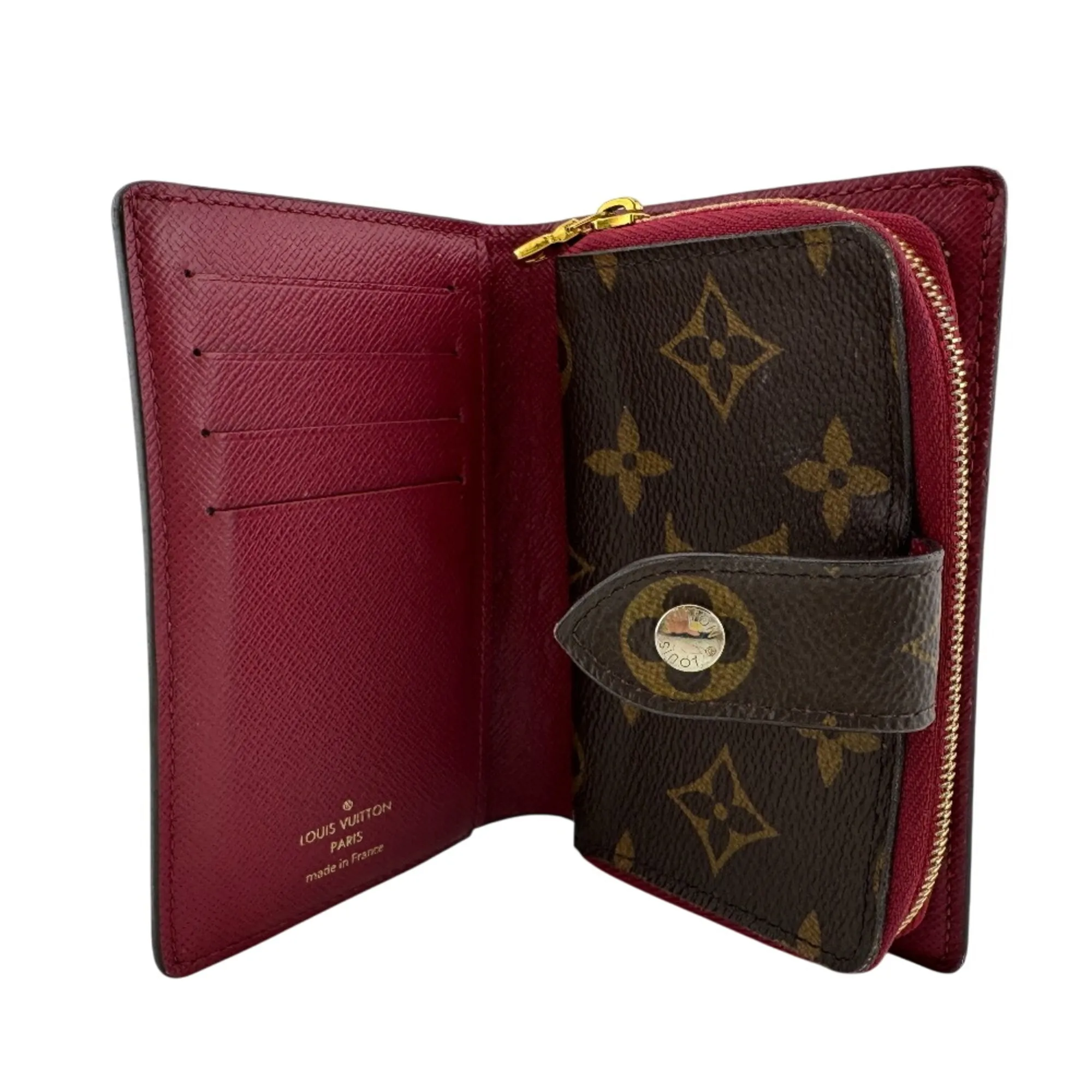 Monogram Leather Wallet (Bi-Fold) (Pre-Owned) - Louis Vuitton - Modalova