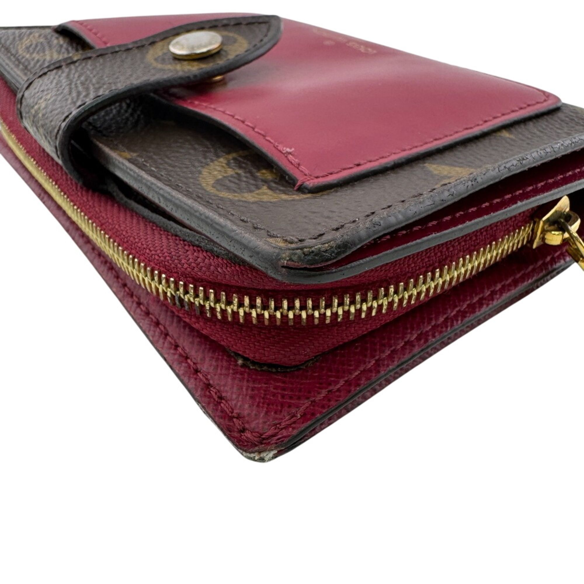 Monogram Leather Wallet (Bi-Fold) (Pre-Owned) - Louis Vuitton - Modalova