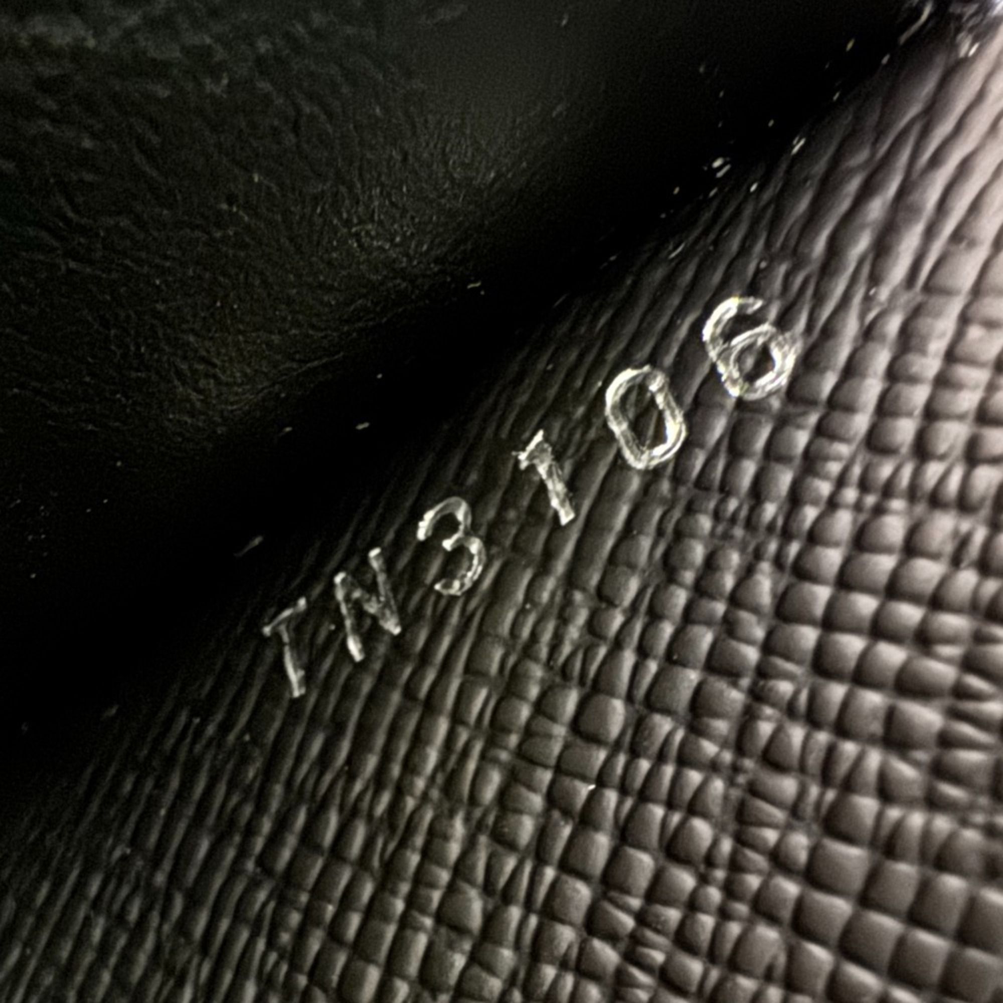 Damier Leather Long Wallet (Bi-Fold) (Pre-Owned) - Louis Vuitton - Modalova