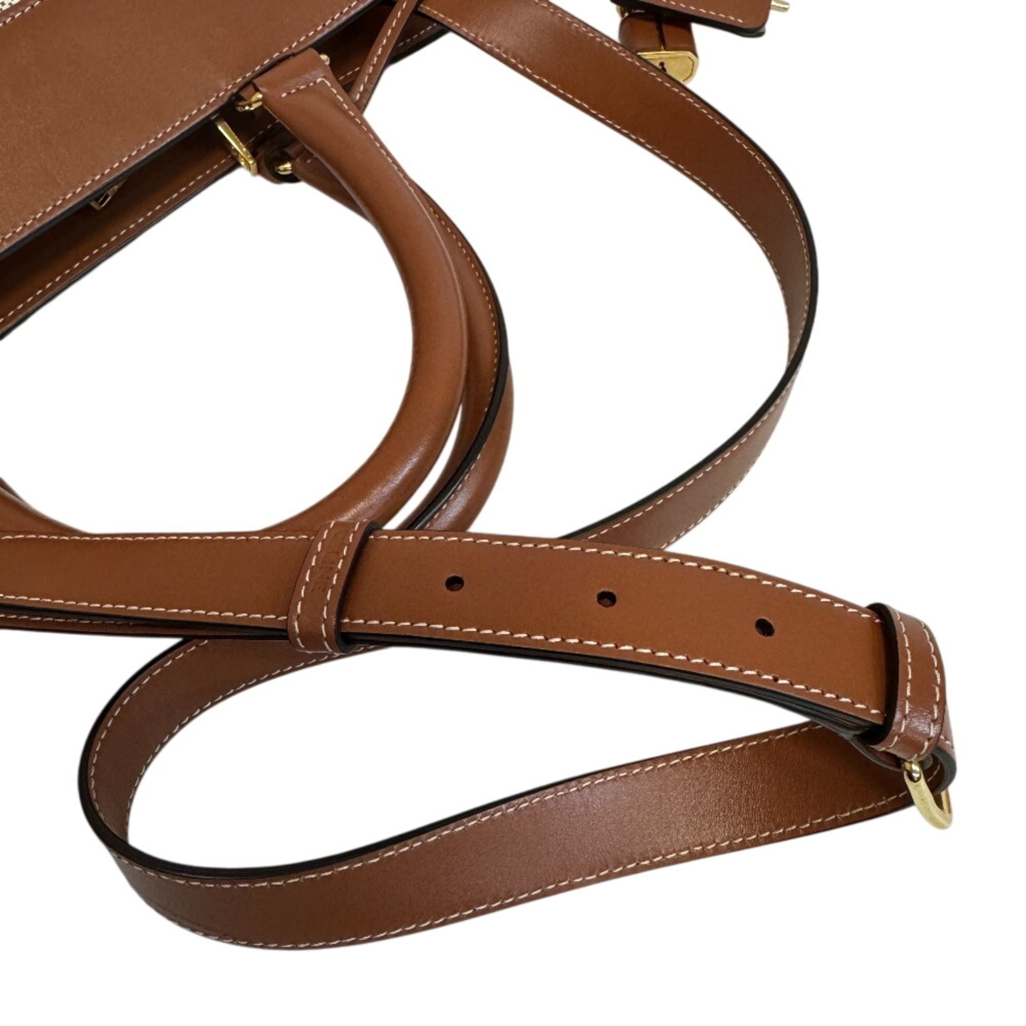 Canvas Leather Shoulder Bag (Pre-Owned) - Celine - Modalova