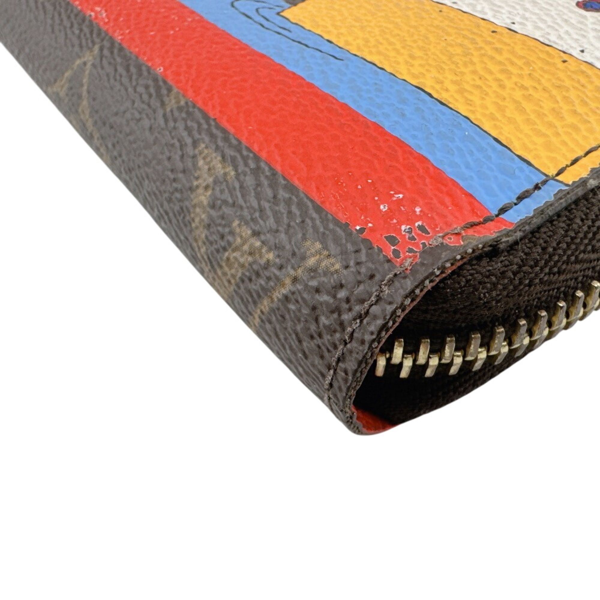 Monogram Leather Long Wallet (Bi-Fold) (Pre-Owned) - Louis Vuitton - Modalova