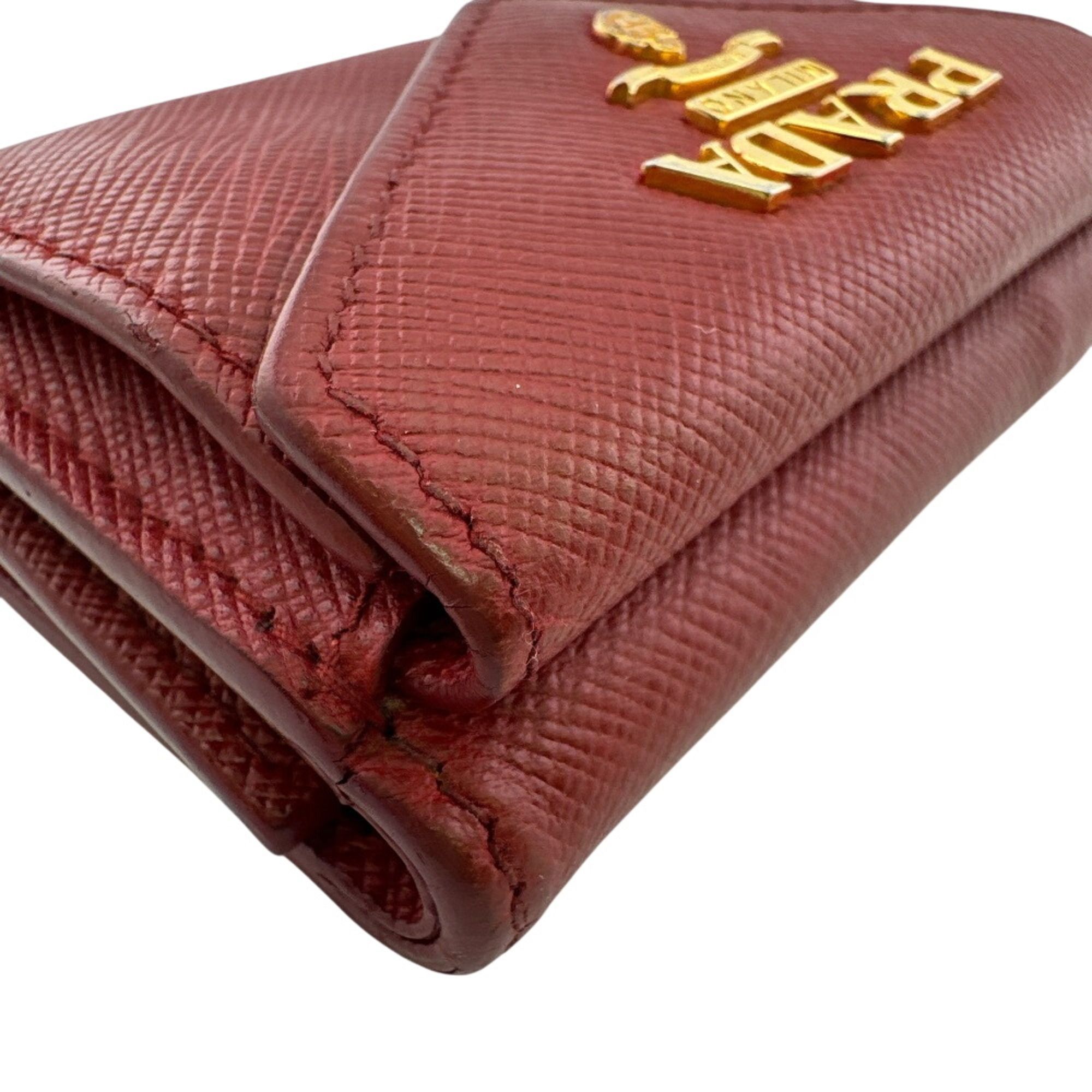 Saffiano Leather Wallet (Tri-Fold) (Pre-Owned) - Prada - Modalova