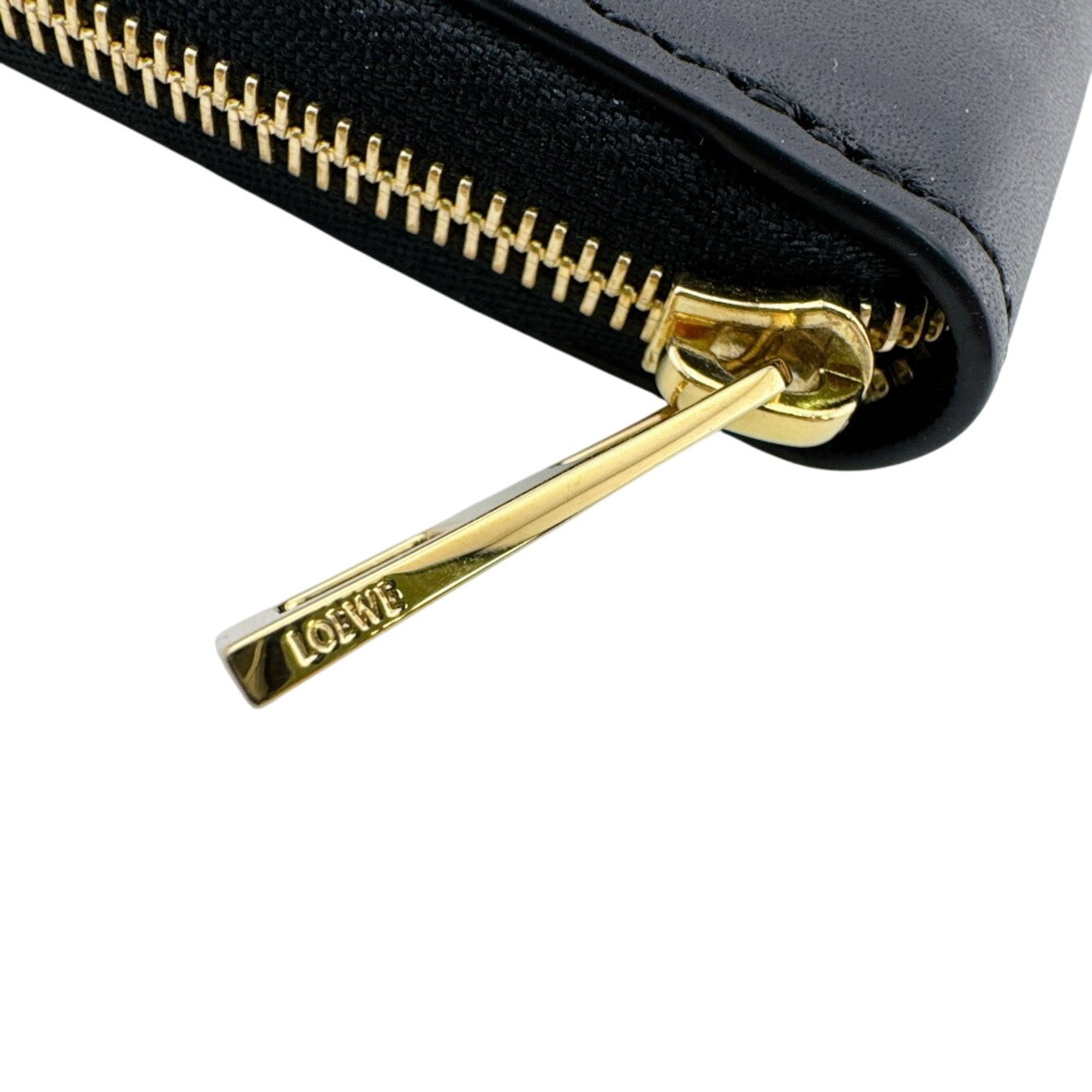 Leather Long Wallet (Bi-Fold) (Pre-Owned) - Loewe - Modalova