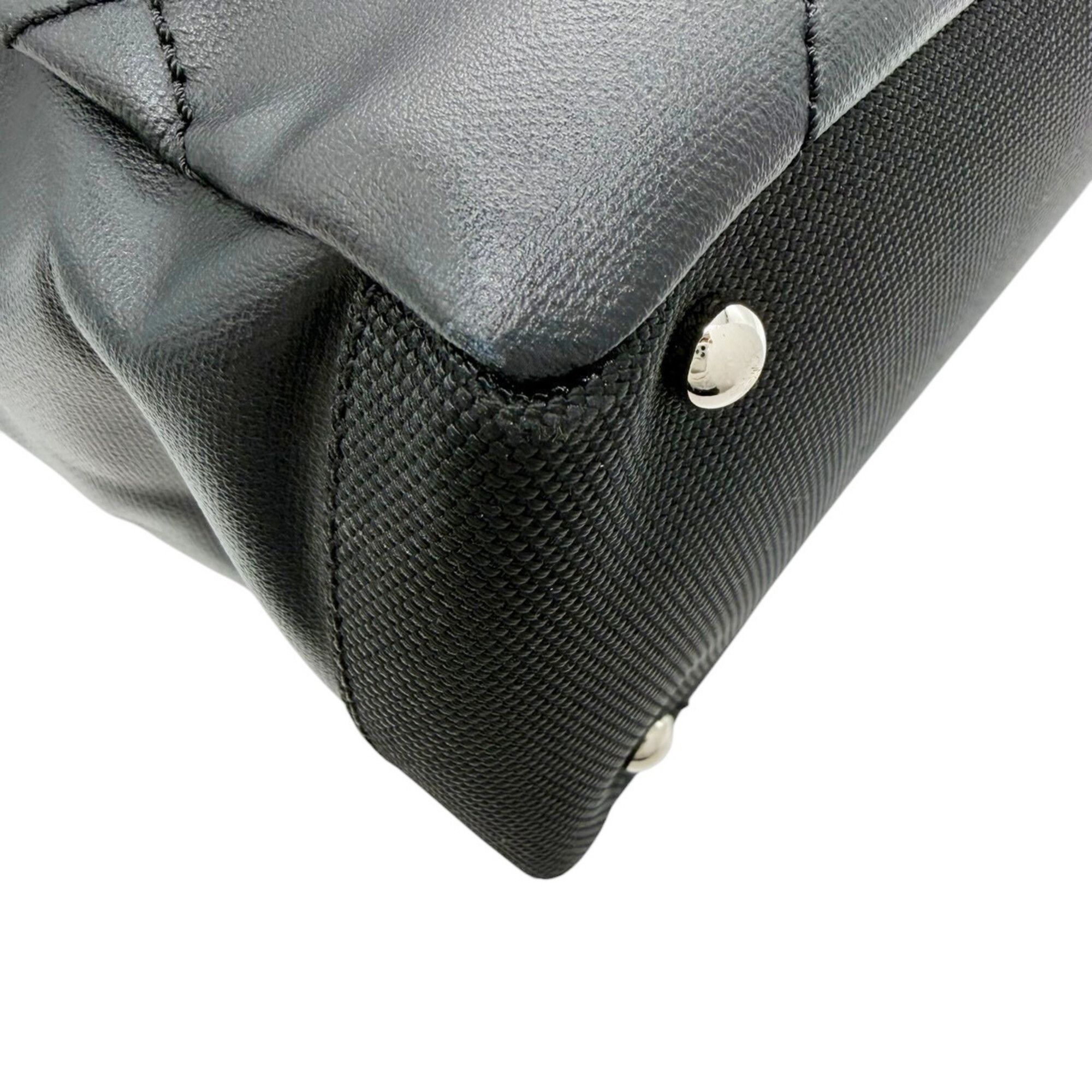 Coated Canvas Leather Tote Bag (Pre-Owned) - Chanel - Modalova