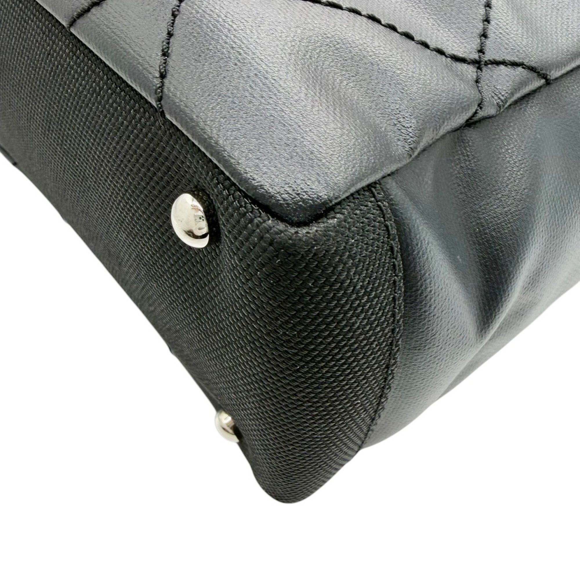 Coated Canvas Leather Tote Bag (Pre-Owned) - Chanel - Modalova