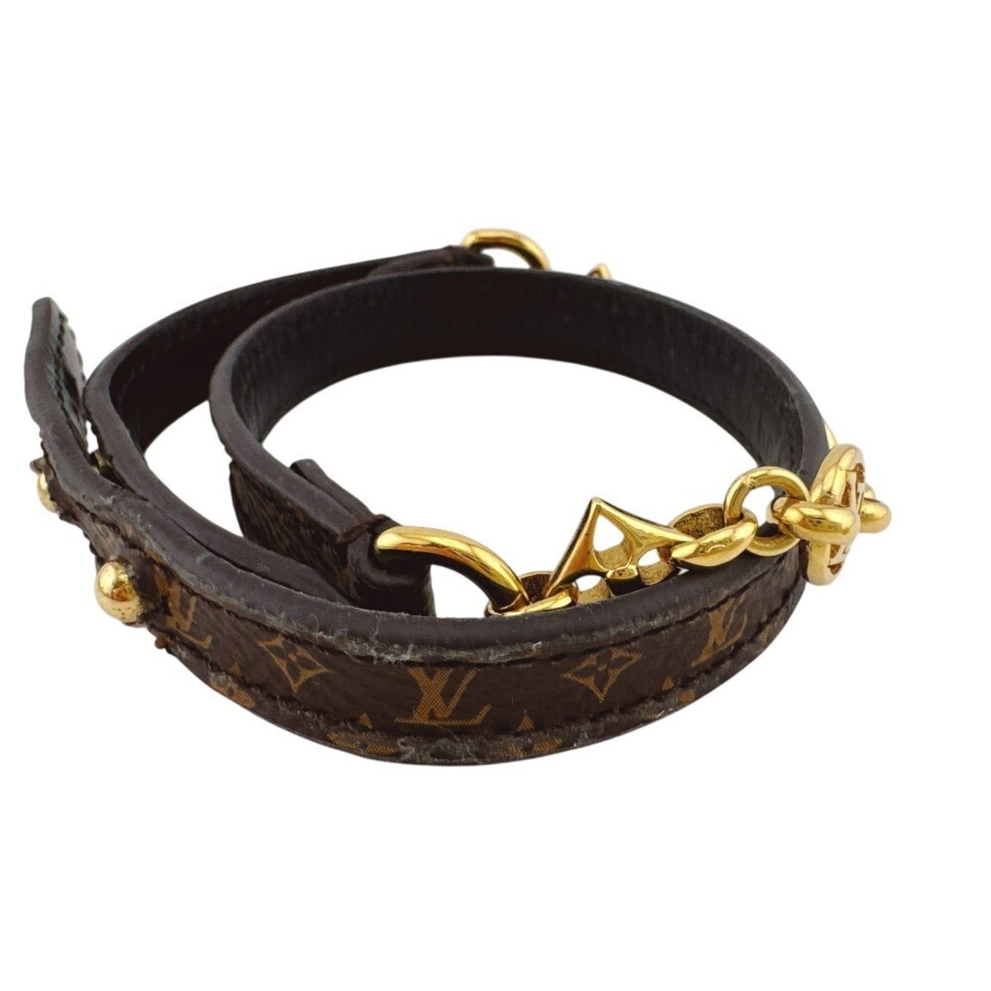 Monogram Leather Bangle (Pre-Owned) - Louis Vuitton - Modalova