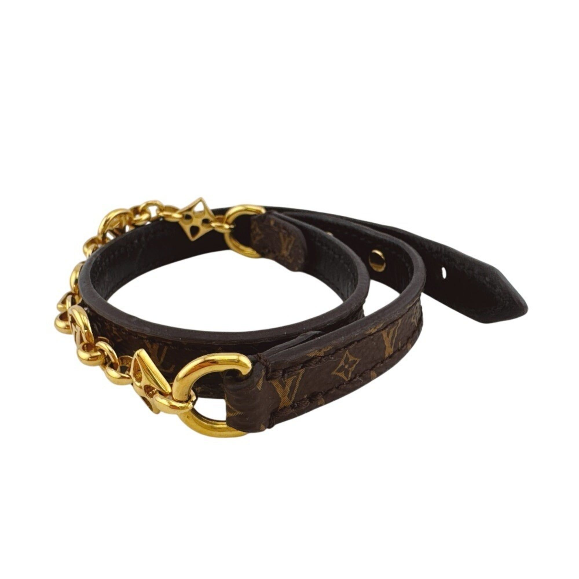 Monogram Leather Bangle (Pre-Owned) - Louis Vuitton - Modalova