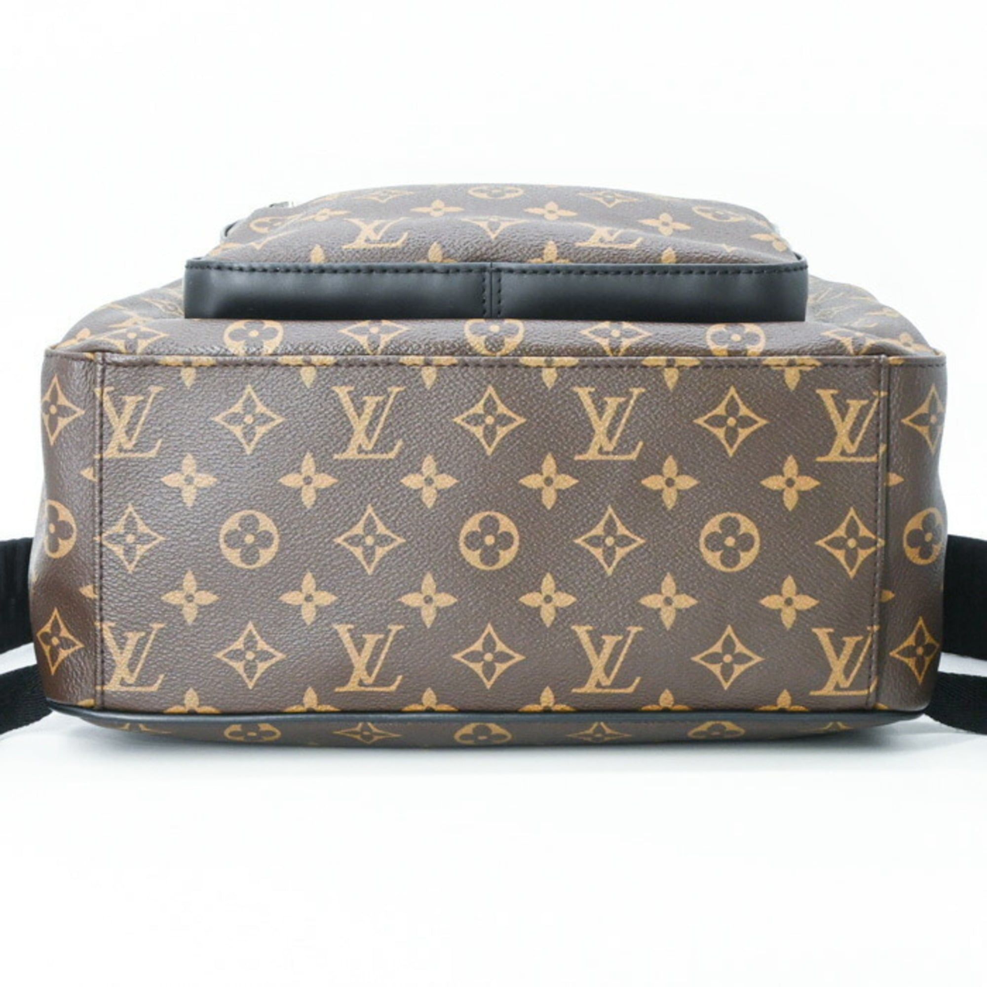 Monogram Macassar Monogram Leather Backpack (Pre-Owned) - Louis Vuitton - Modalova
