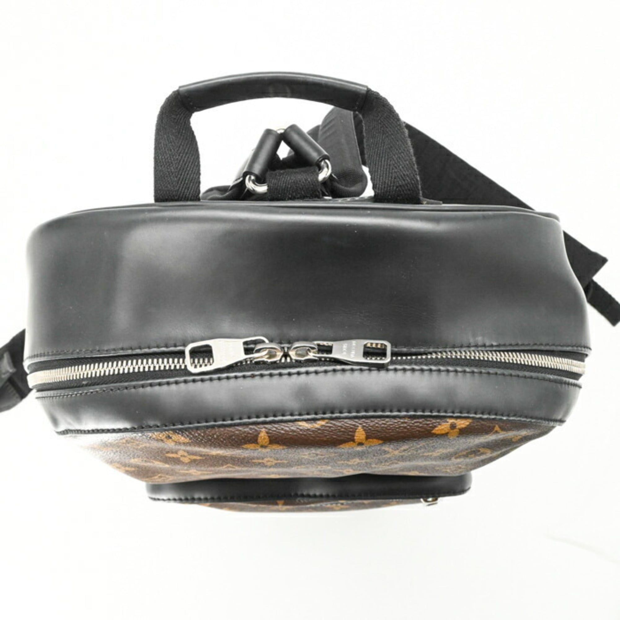 Monogram Macassar Monogram Leather Backpack (Pre-Owned) - Louis Vuitton - Modalova