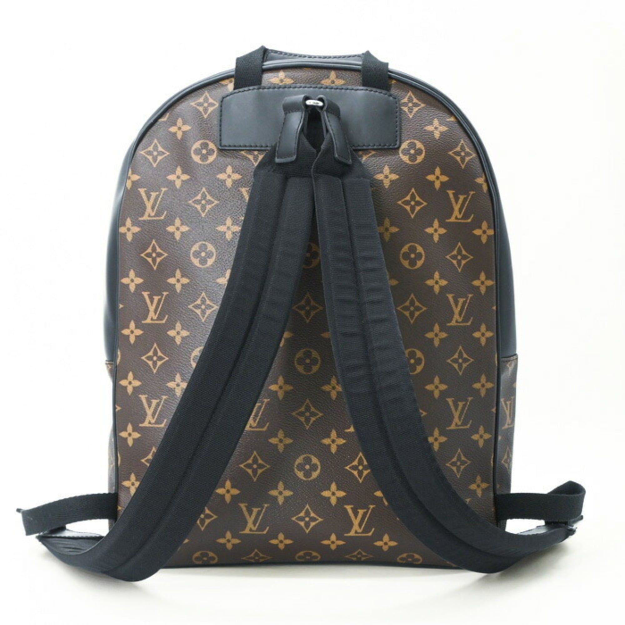 Monogram Macassar Monogram Leather Backpack (Pre-Owned) - Louis Vuitton - Modalova