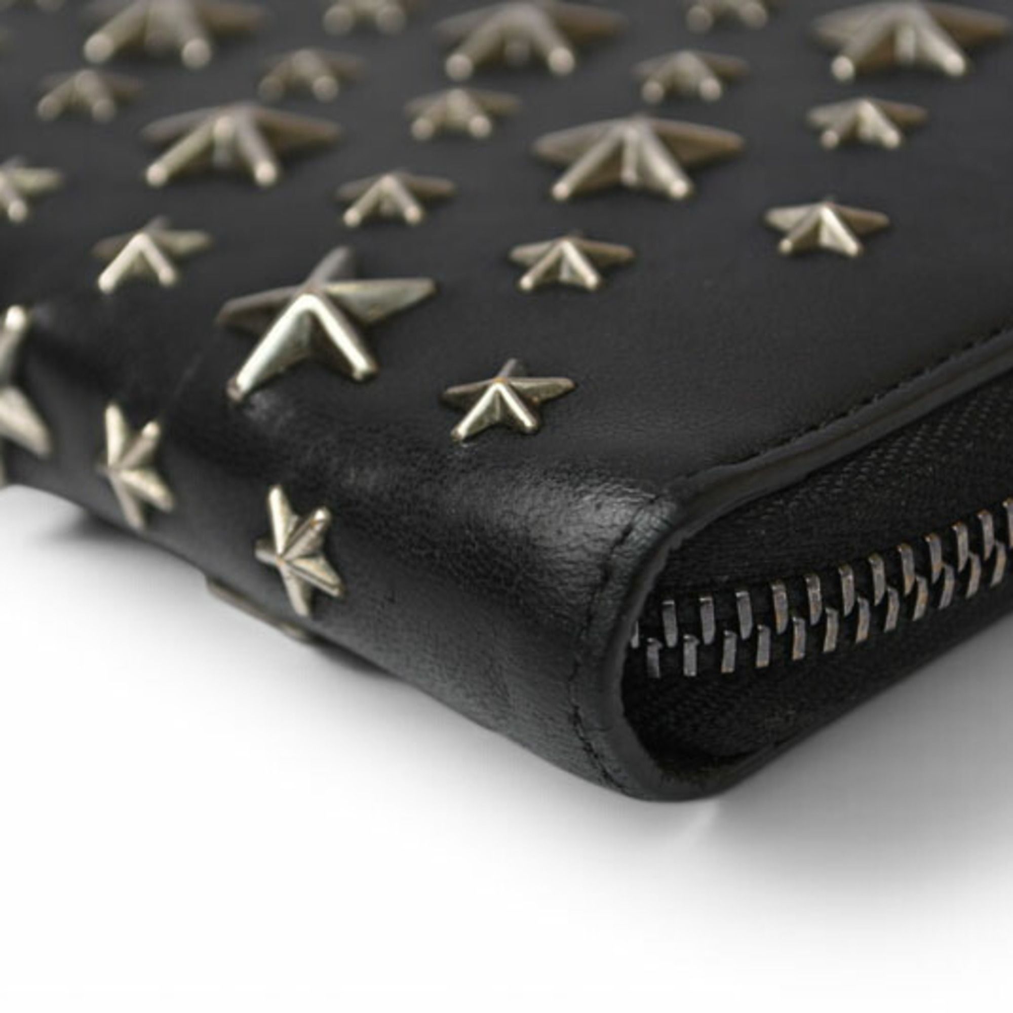 Leather Long Wallet (Bi-Fold) (Pre-Owned) - Jimmy Choo - Modalova