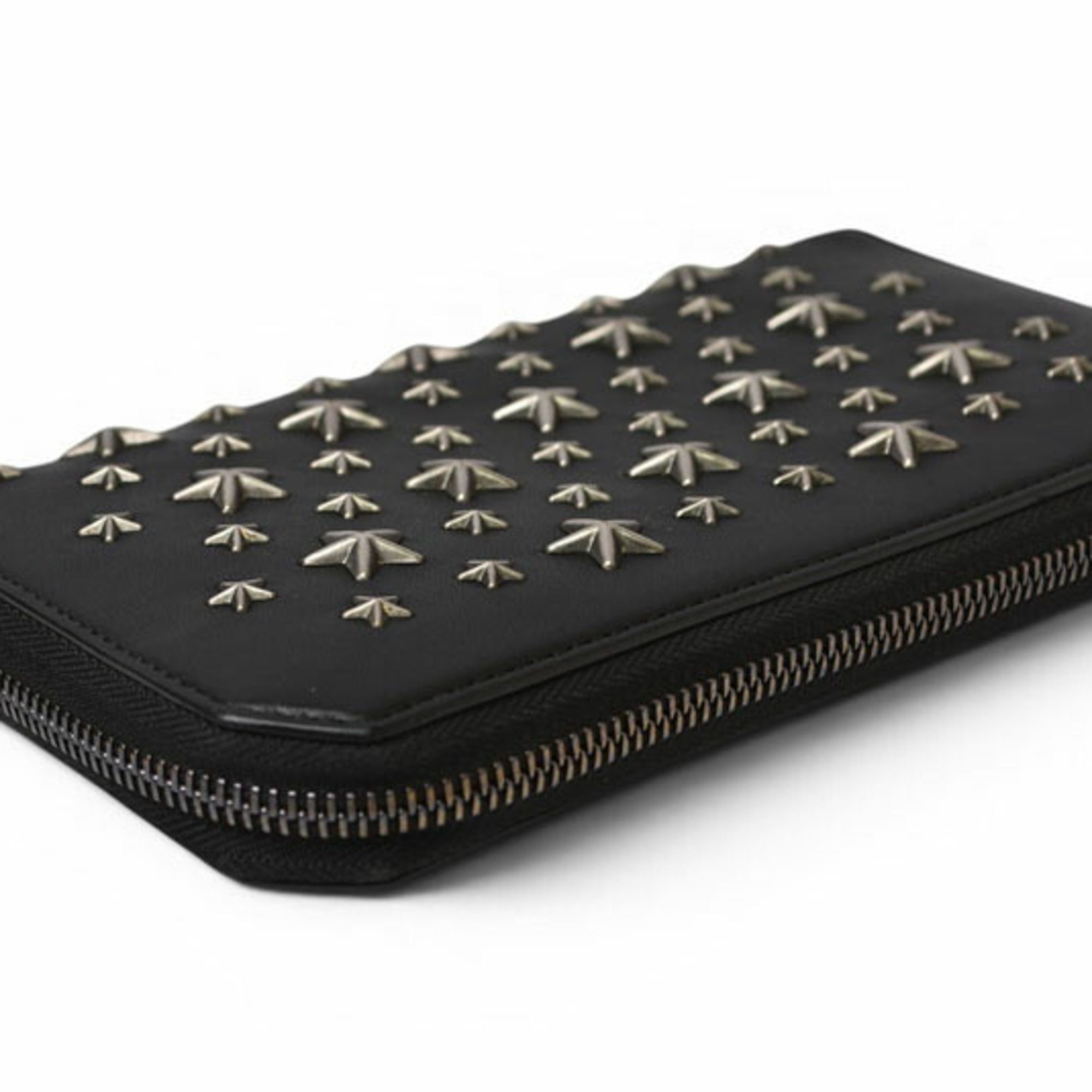 Leather Long Wallet (Bi-Fold) (Pre-Owned) - Jimmy Choo - Modalova