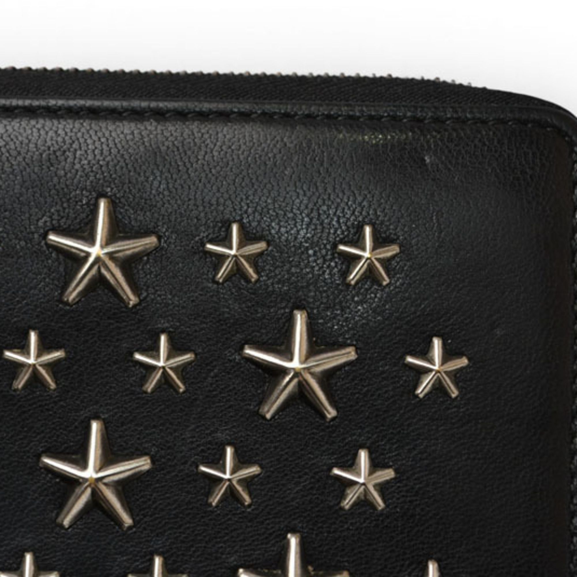 Leather Long Wallet (Bi-Fold) (Pre-Owned) - Jimmy Choo - Modalova