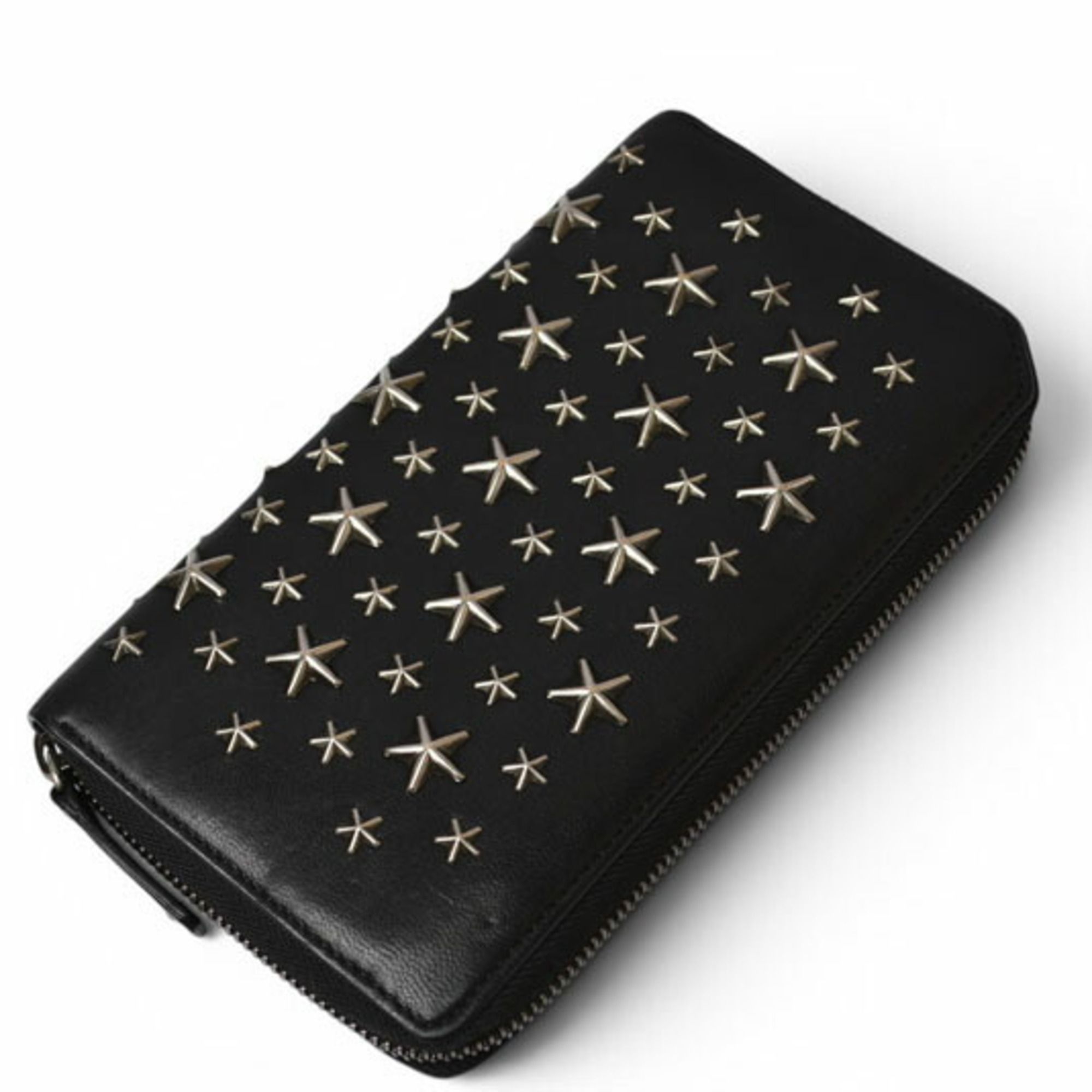 Leather Long Wallet (Bi-Fold) (Pre-Owned) - Jimmy Choo - Modalova