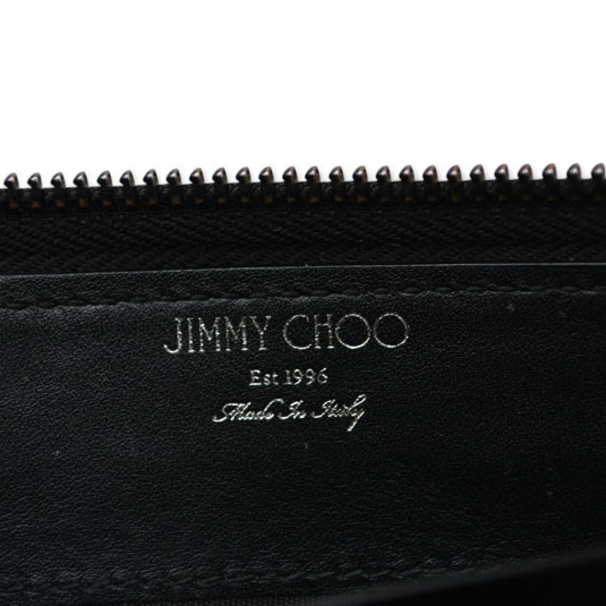 Leather Long Wallet (Bi-Fold) (Pre-Owned) - Jimmy Choo - Modalova