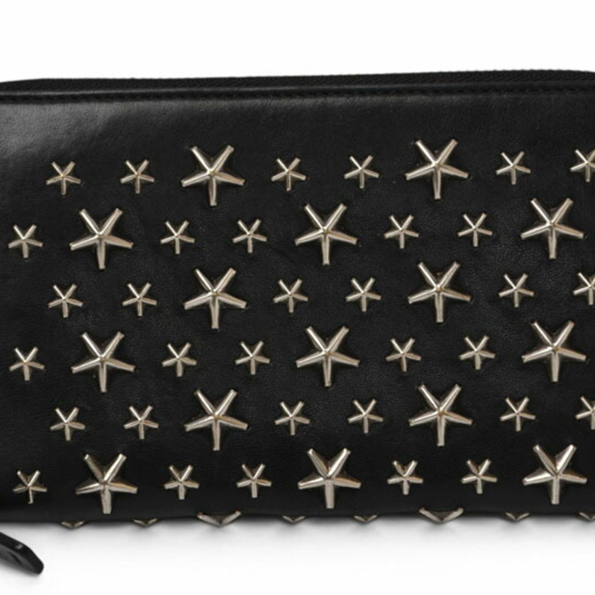 Leather Long Wallet (Bi-Fold) (Pre-Owned) - Jimmy Choo - Modalova