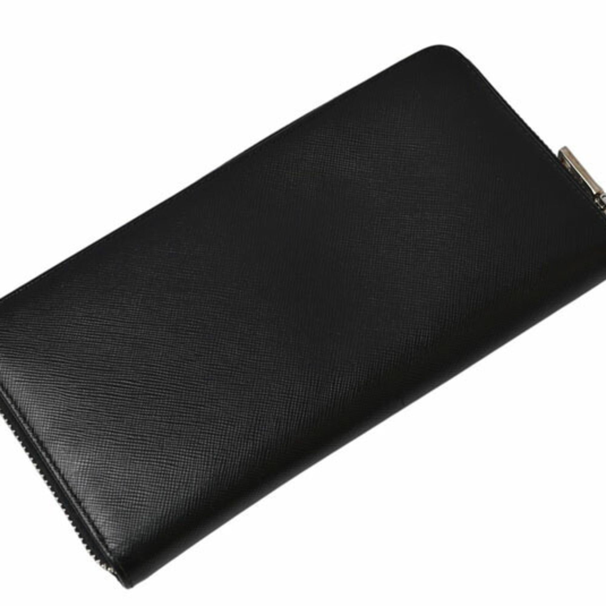 Leather Long Wallet (Bi-Fold) (Pre-Owned) - Prada - Modalova