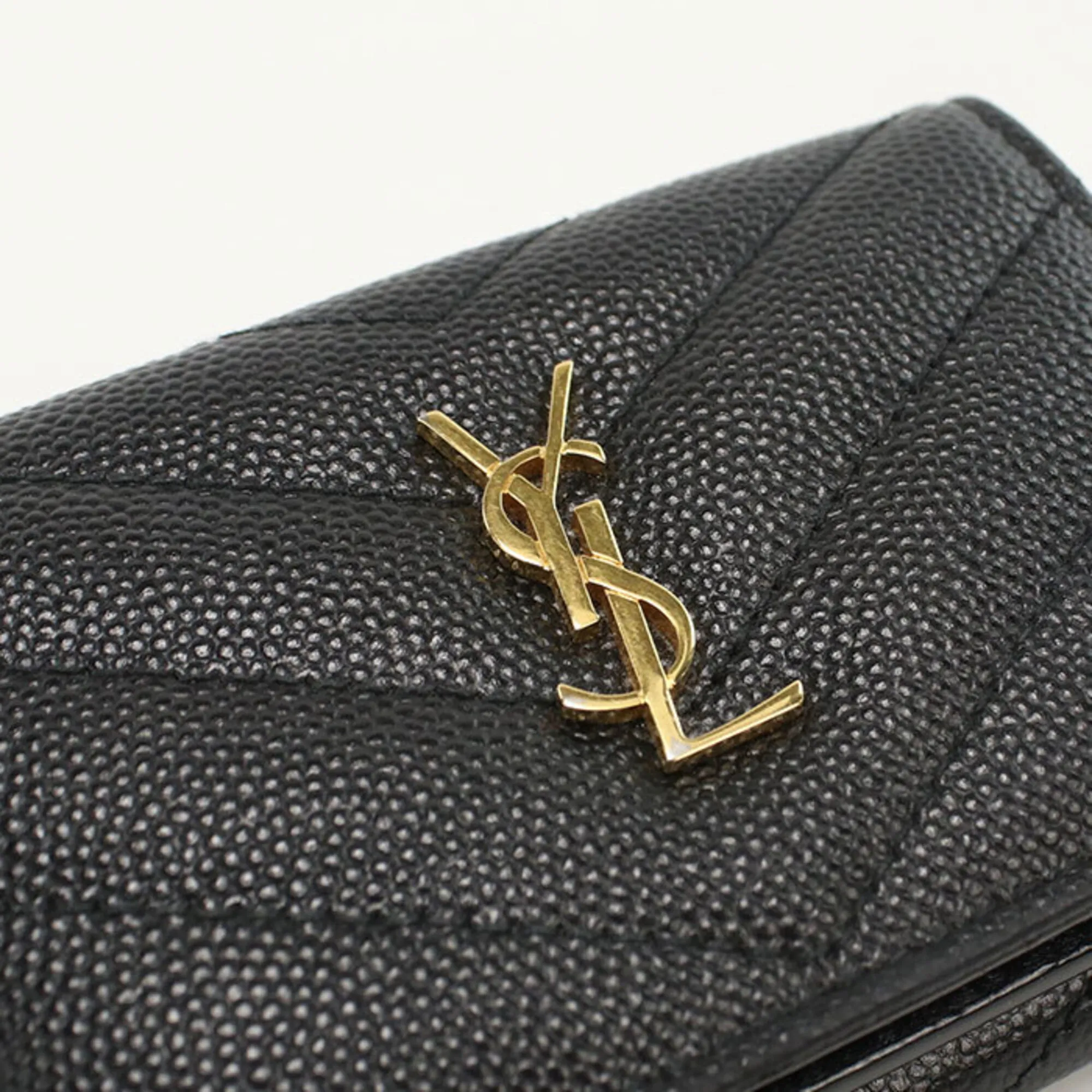Leather Wallet (Tri-Fold) (Pre-Owned) - Saint Laurent - Modalova
