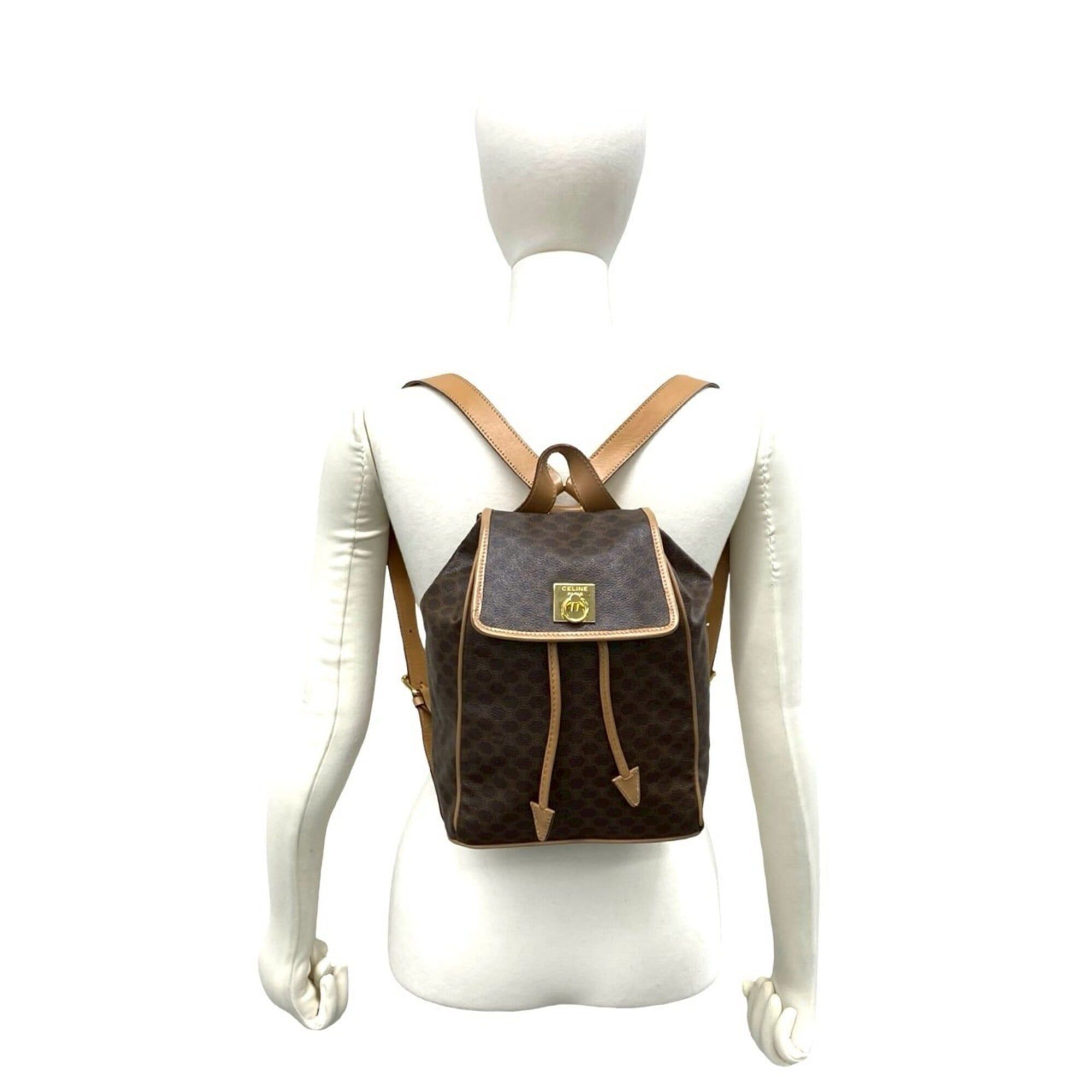 Leather Pvc Backpack (Pre-Owned) - Celine - Modalova
