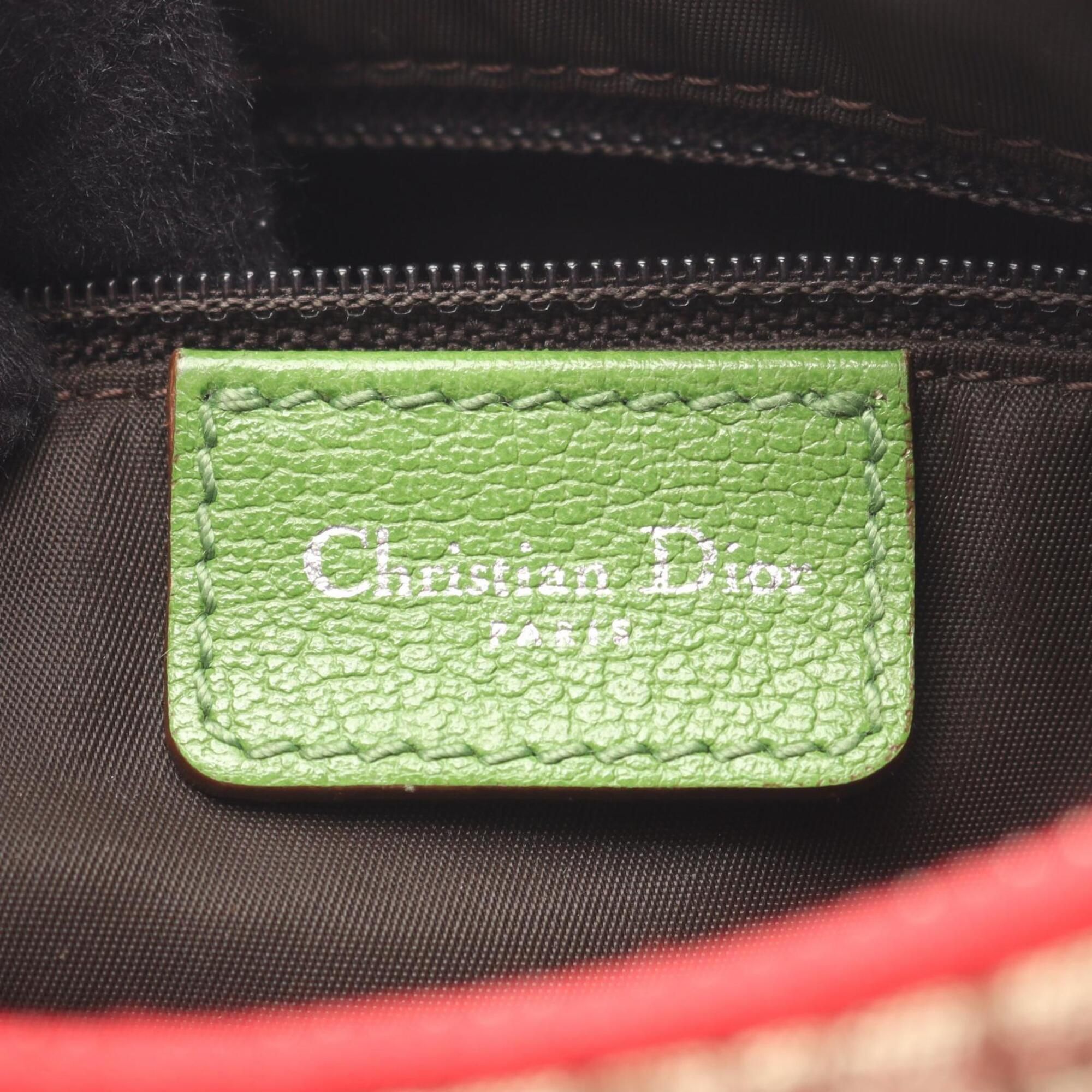 Canvas Leather Handbag Shoulder Bag (Pre-Owned) - Christian Dior - Modalova