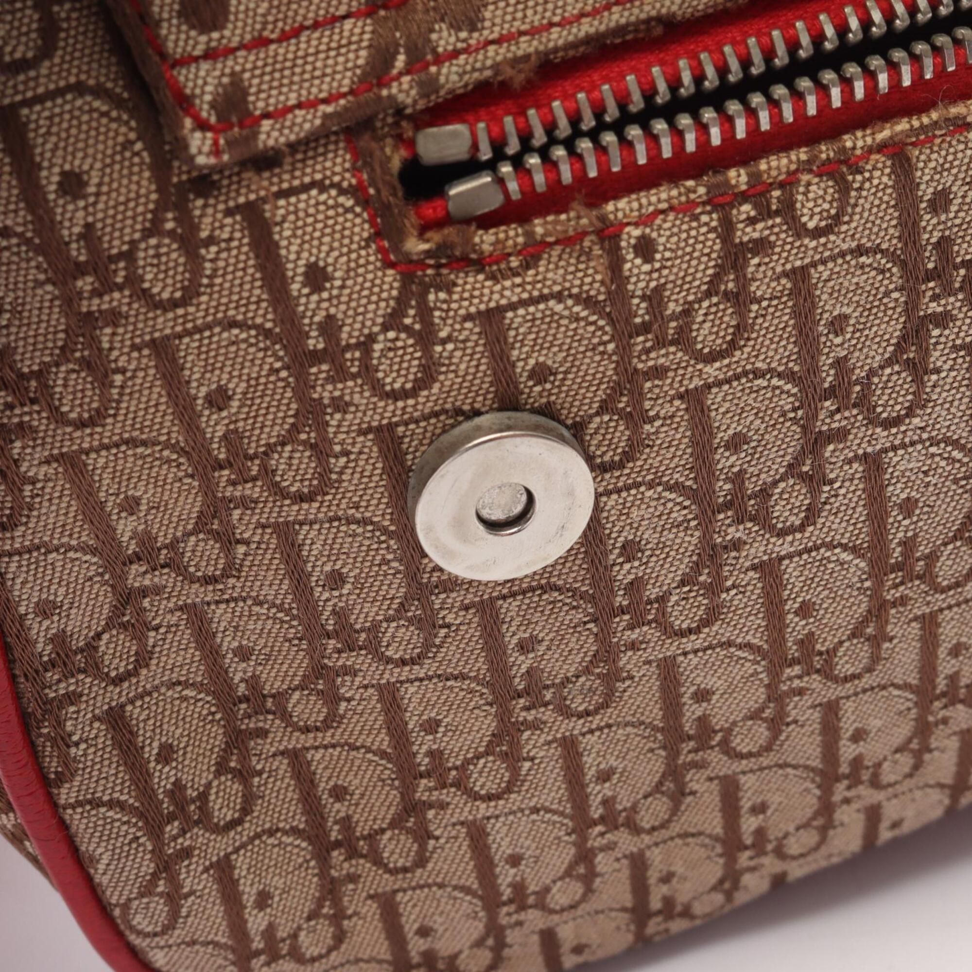 Canvas Leather Handbag Shoulder Bag (Pre-Owned) - Christian Dior - Modalova