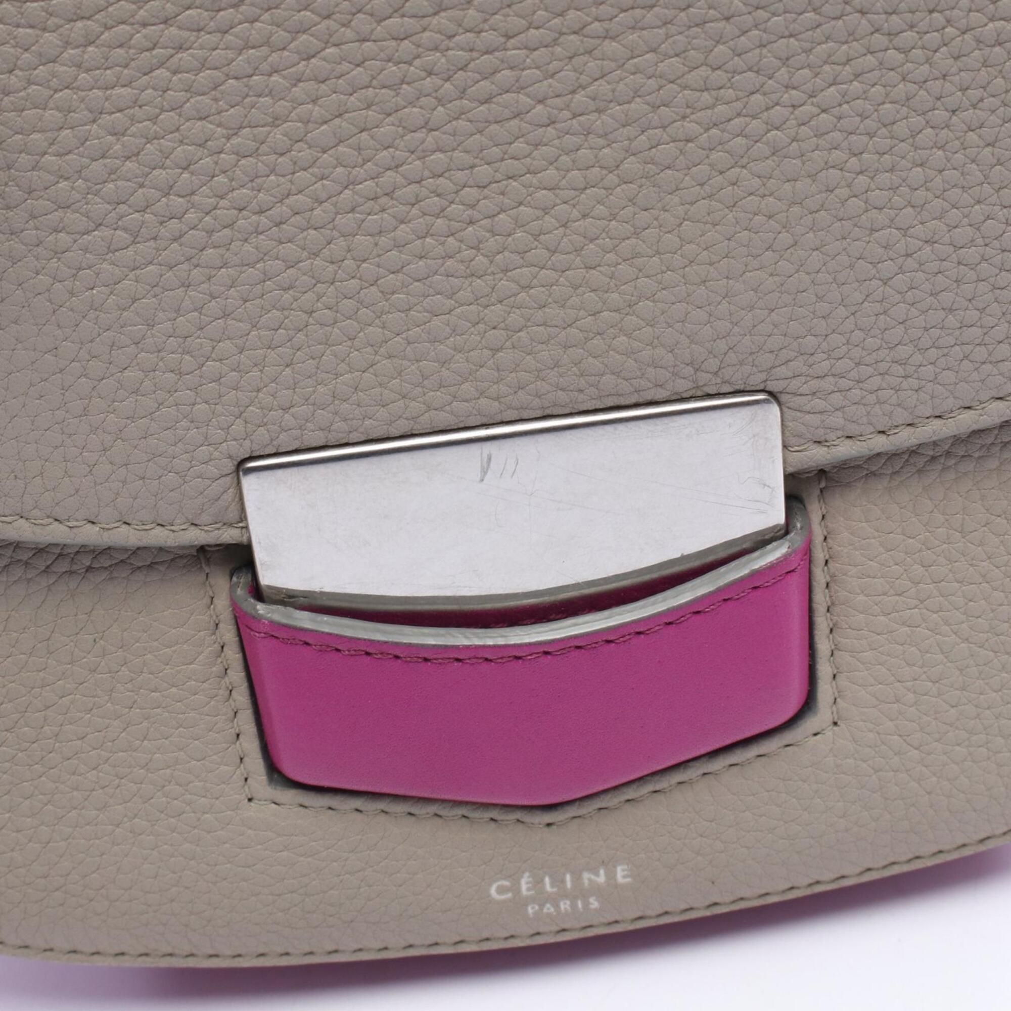 Leather Handbag Shoulder Bag (Pre-Owned) - Celine - Modalova