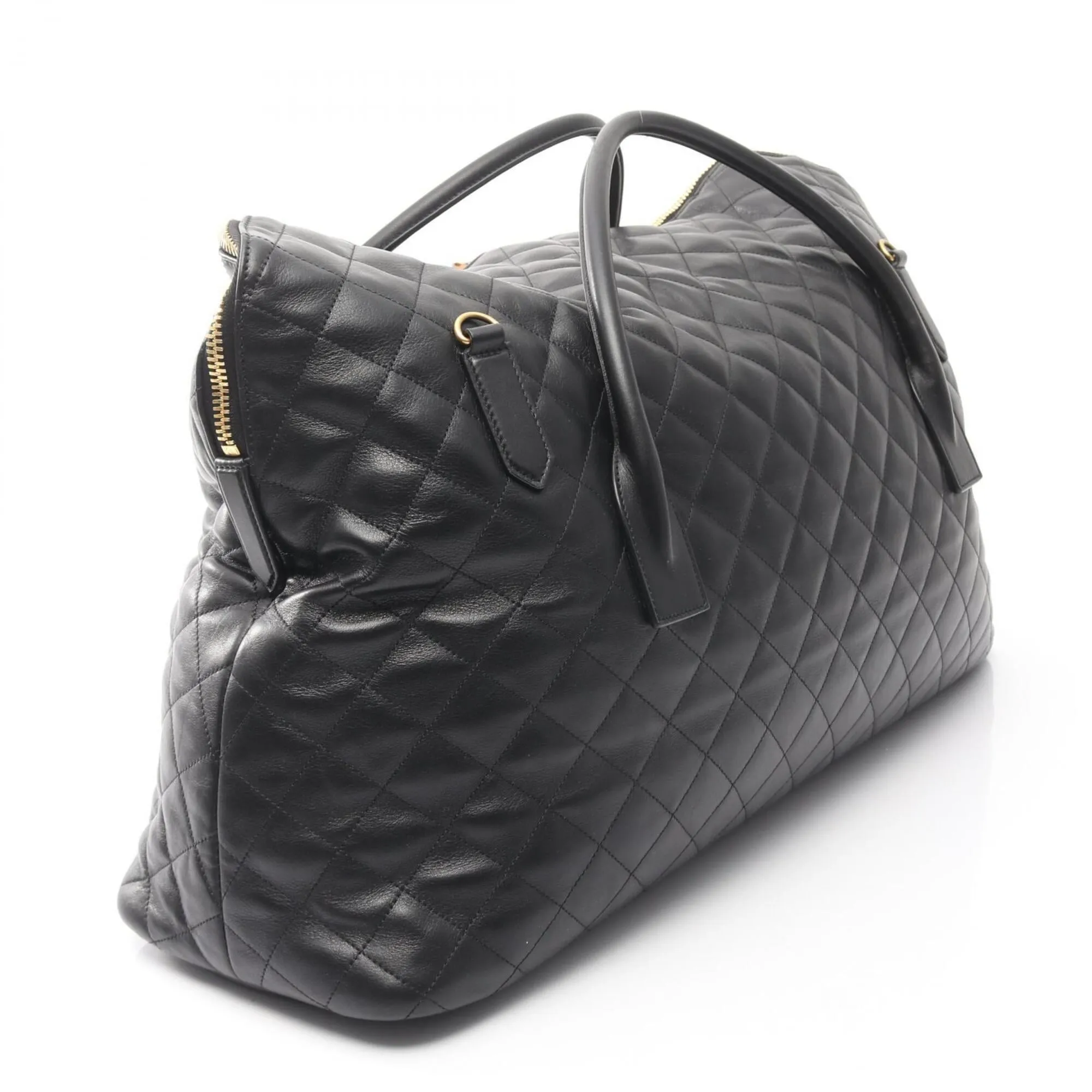 Leather Boston Bag Handbag (Pre-Owned) - Saint Laurent - Modalova