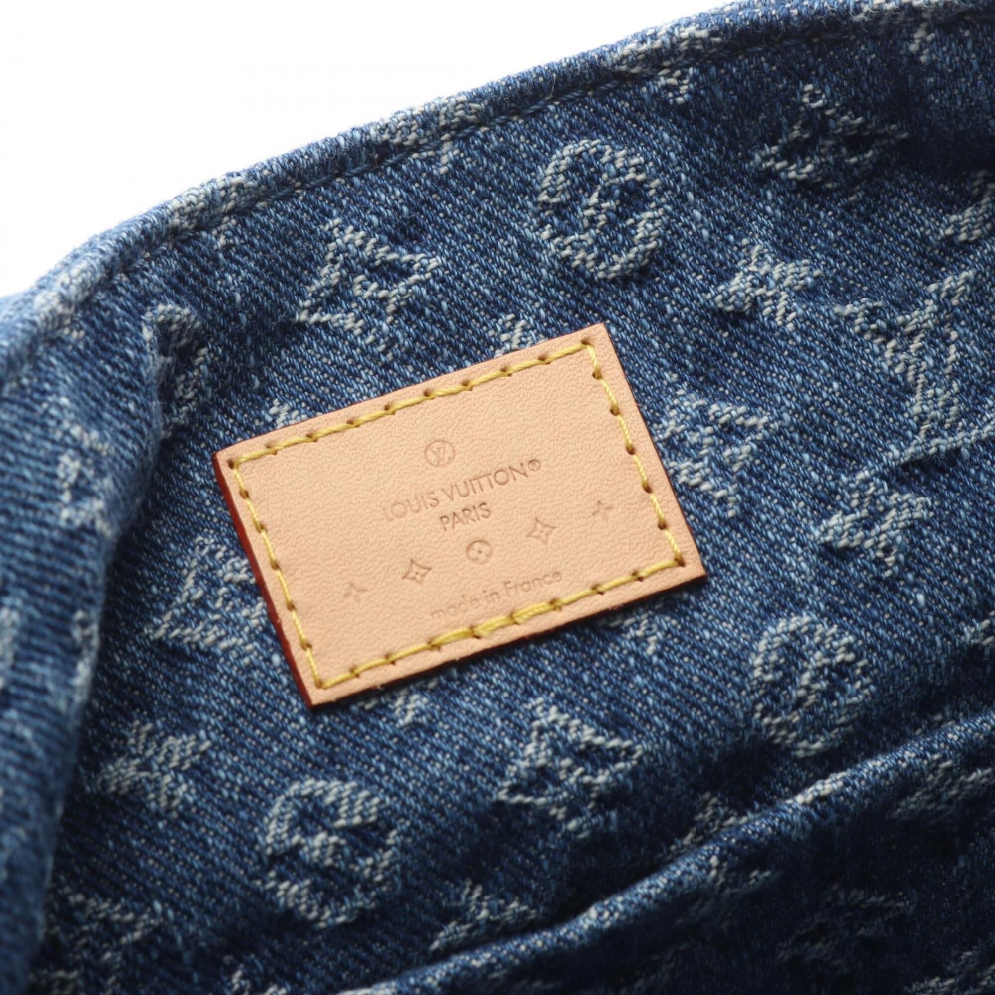 Denim Leather Backpack Handbag (Pre-Owned) - Louis Vuitton - Modalova