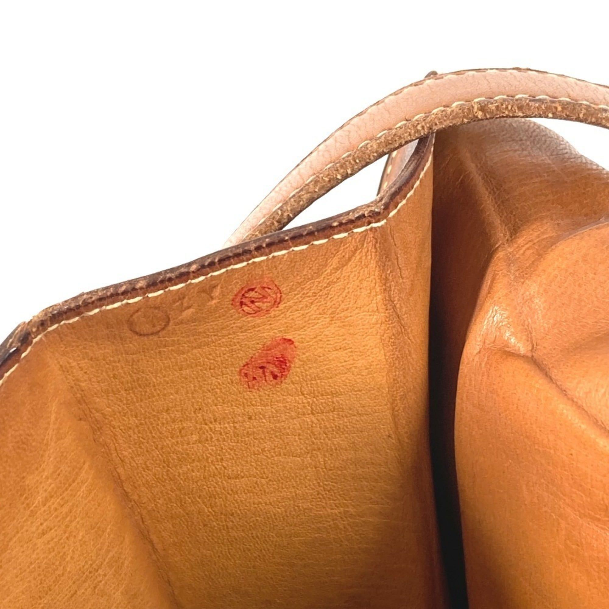 Leather Canvas Handbag Shoulder Bag (Pre-Owned) - Hermes - Modalova
