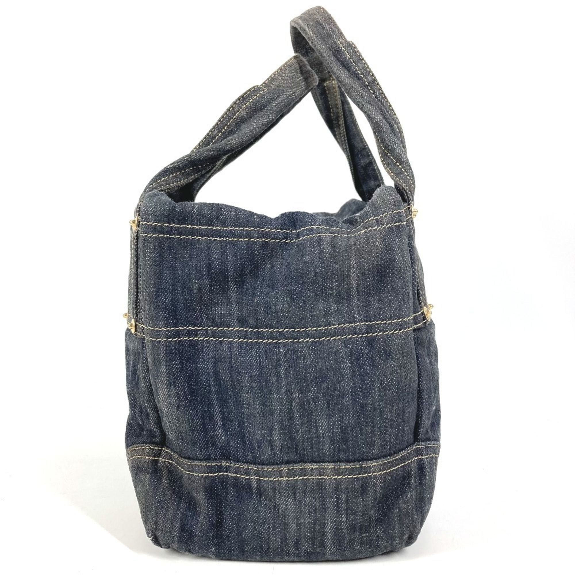 Denim Denim Handbag Tote Bag (Pre-Owned) - Chanel - Modalova