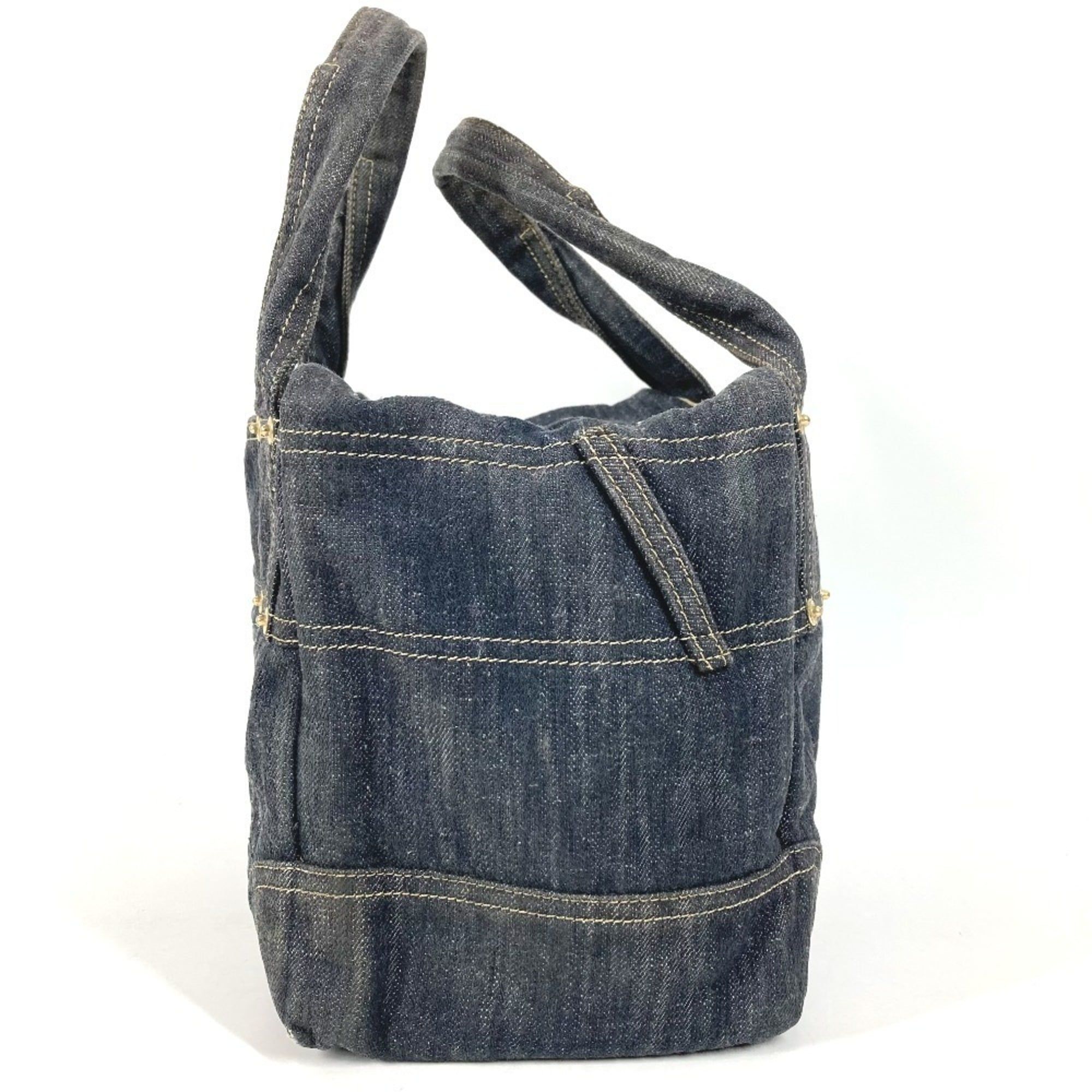 Denim Denim Handbag Tote Bag (Pre-Owned) - Chanel - Modalova