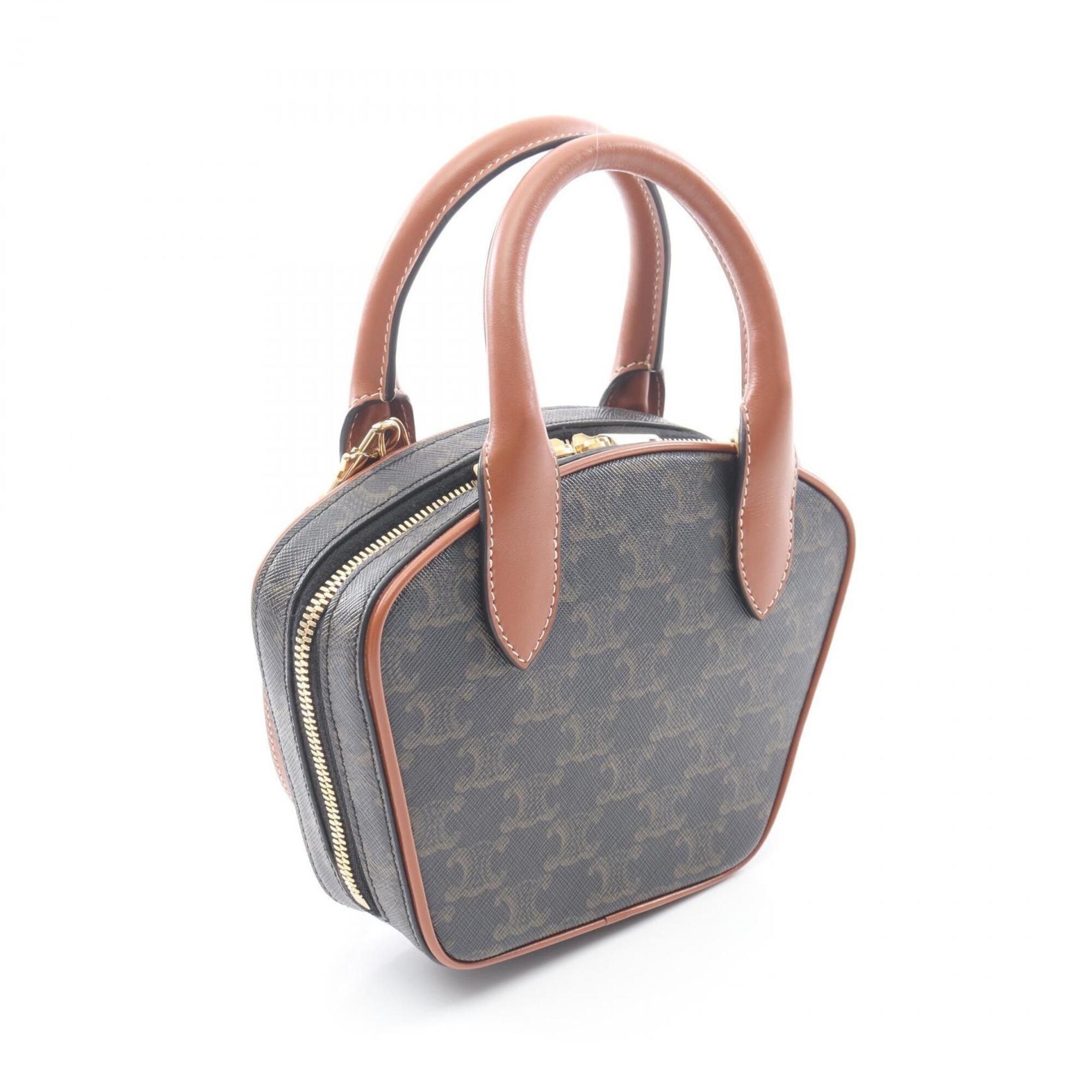 Coated Canvas Leather Handbag (Pre-Owned) - Celine - Modalova
