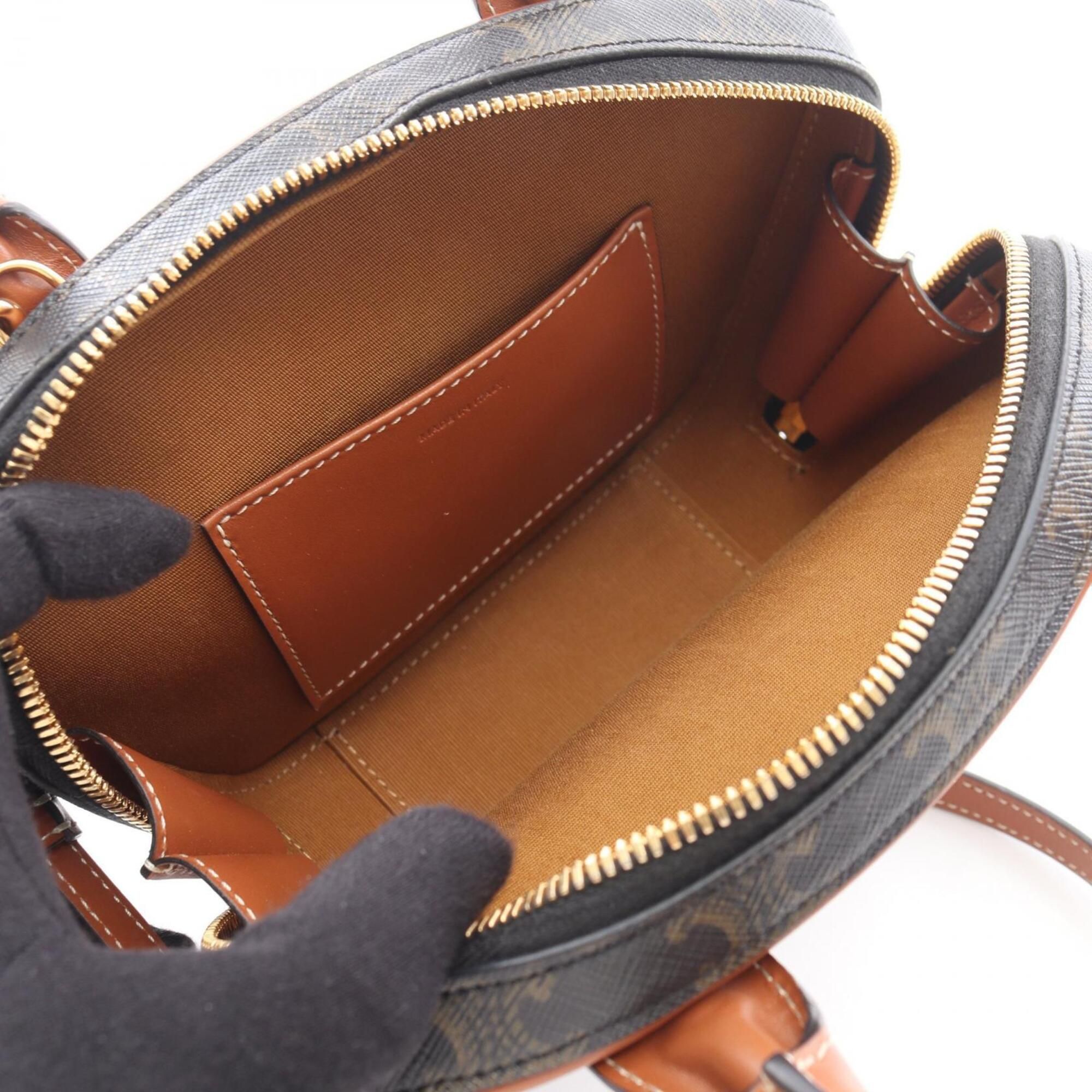 Coated Canvas Leather Handbag (Pre-Owned) - Celine - Modalova