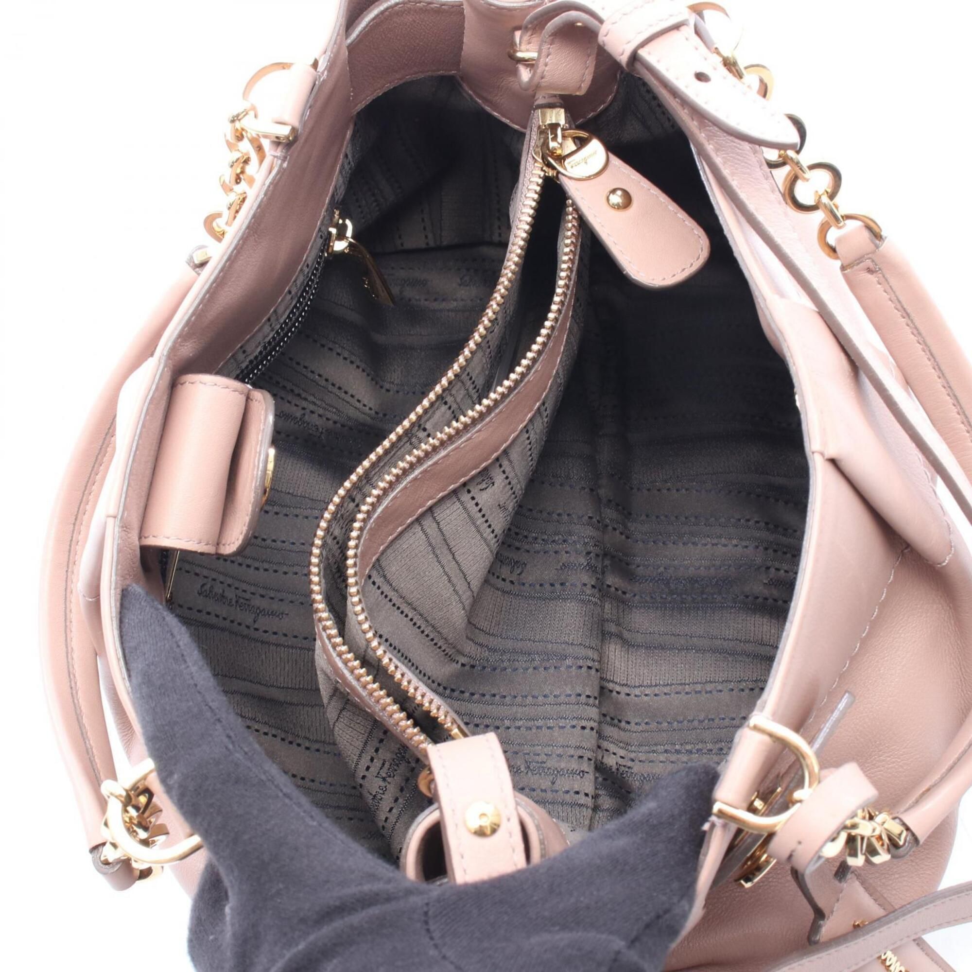 Leather Handbag (Pre-Owned) - Salvatore Ferragamo - Modalova
