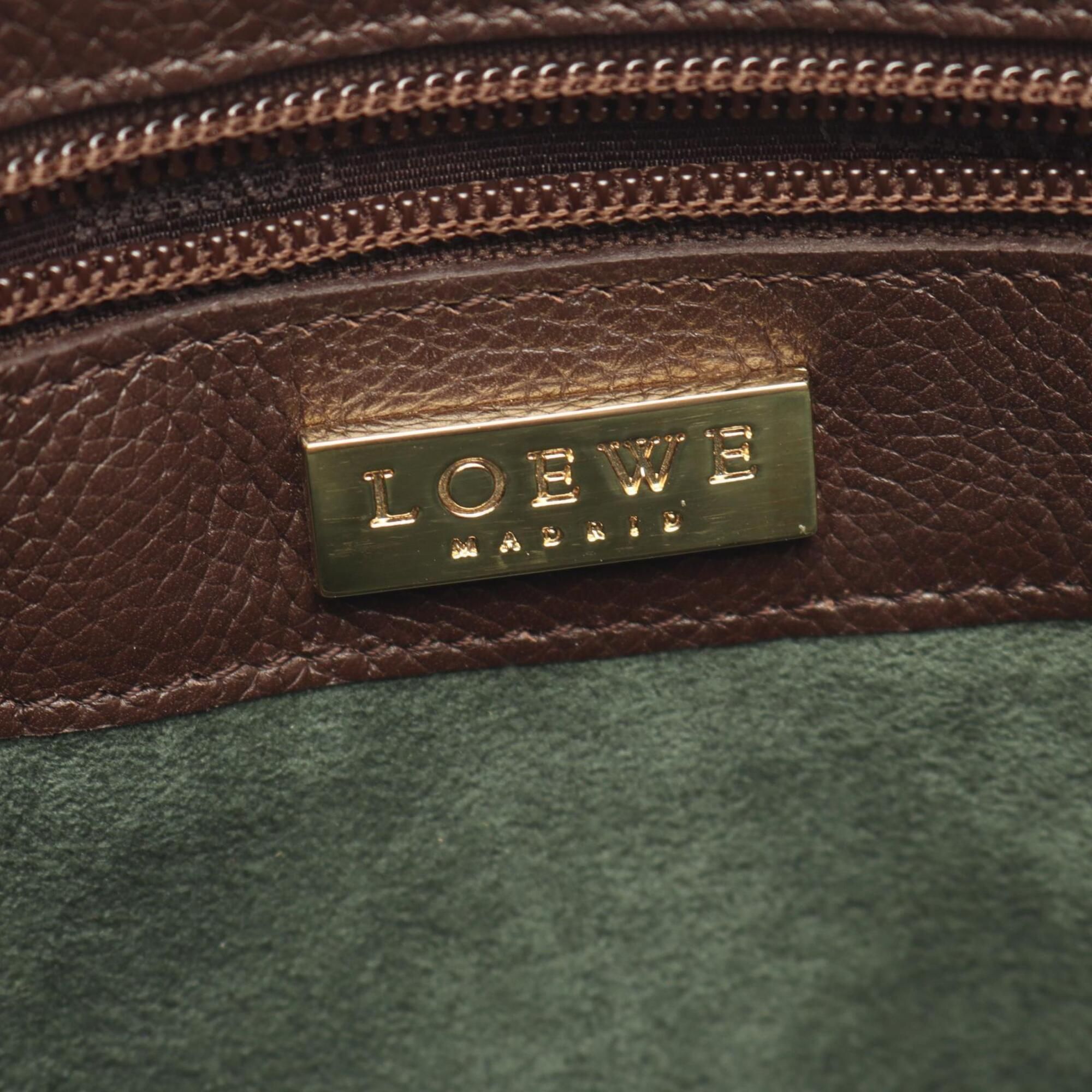 Leather Shoulder Bag (Pre-Owned) - Loewe - Modalova